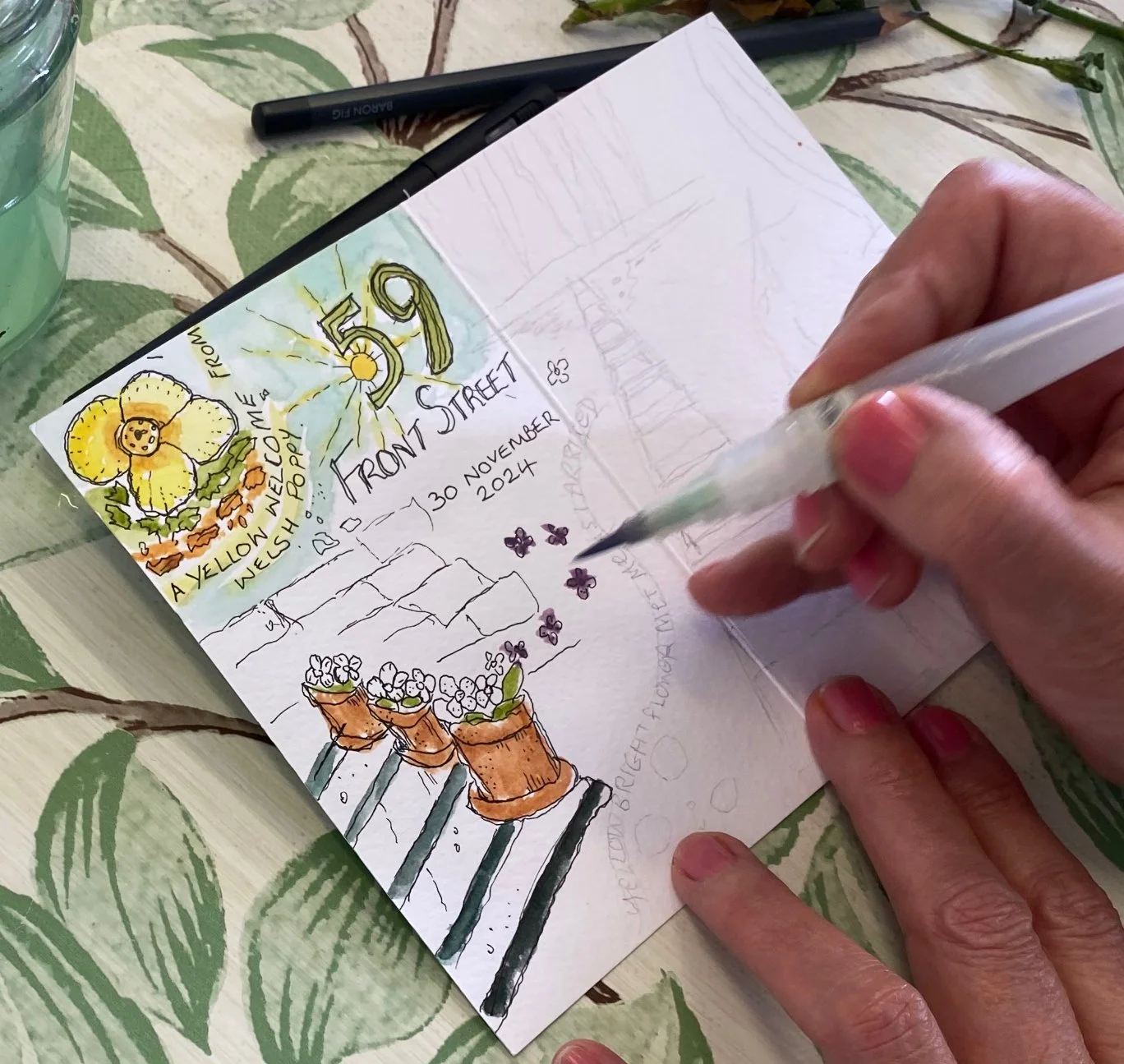 Full Day course of Nature Journalling at Quirky Workshops