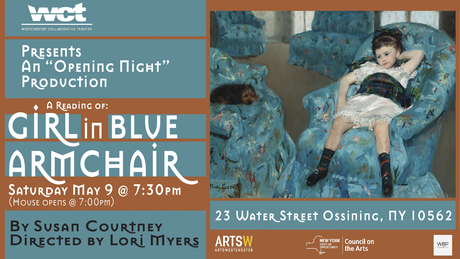 Opening Night: Girl in Blue Armchair