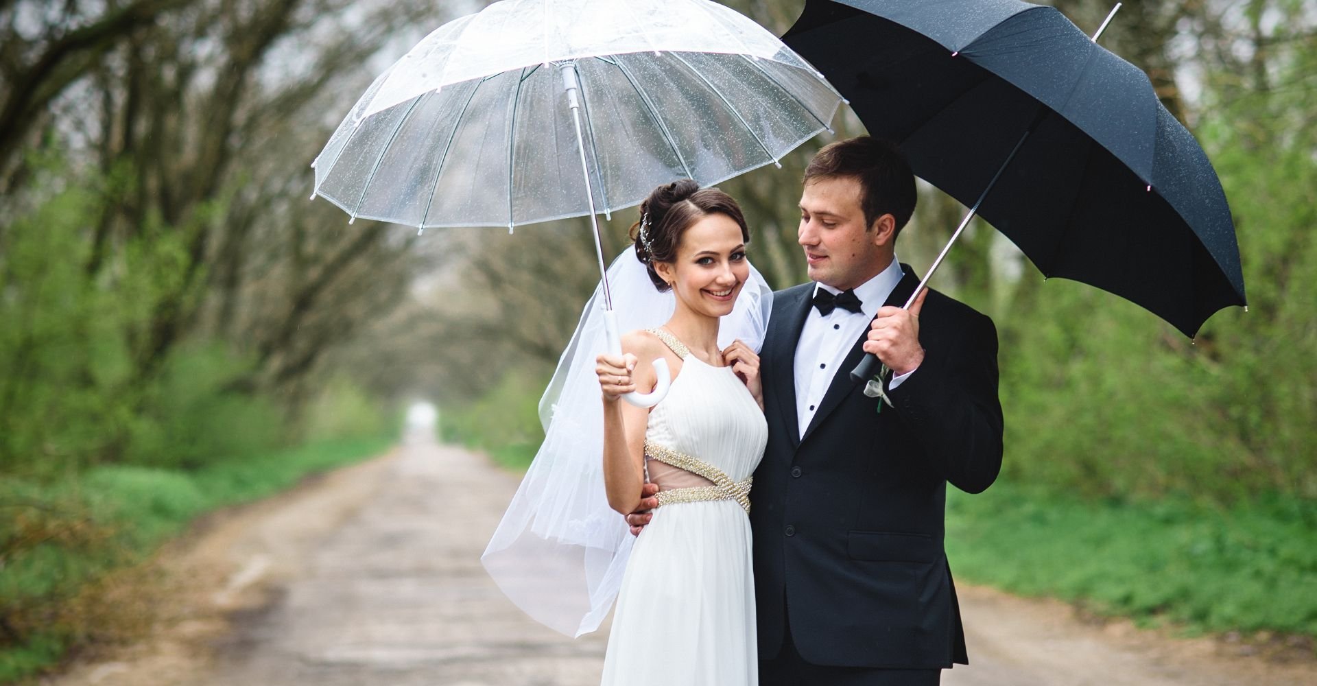 What To Do If It Rains on Your Wedding Day