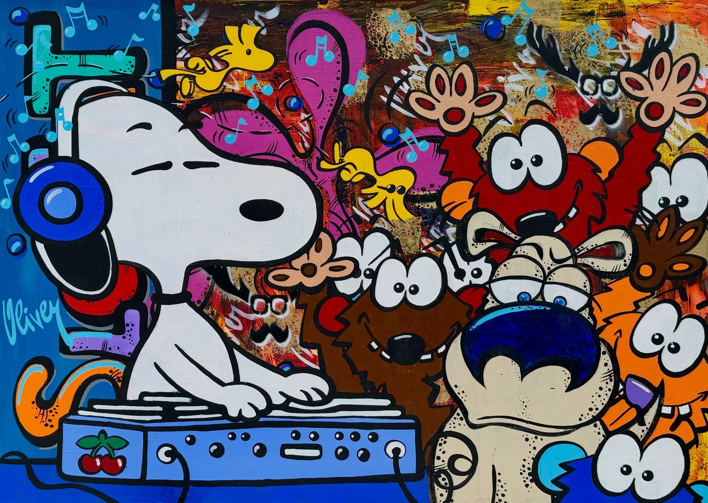 “Snoopy on decks”