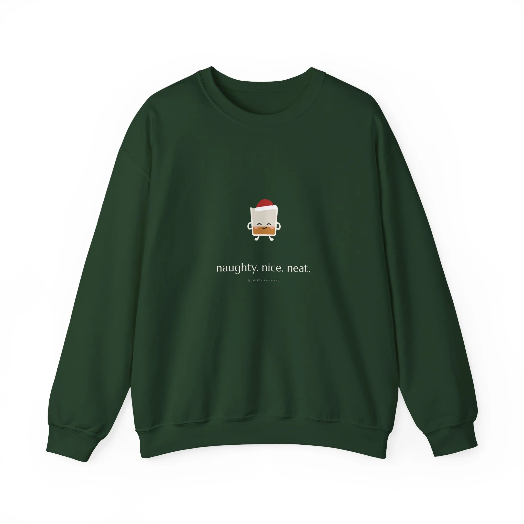 naughty. nice. neat. crewneck