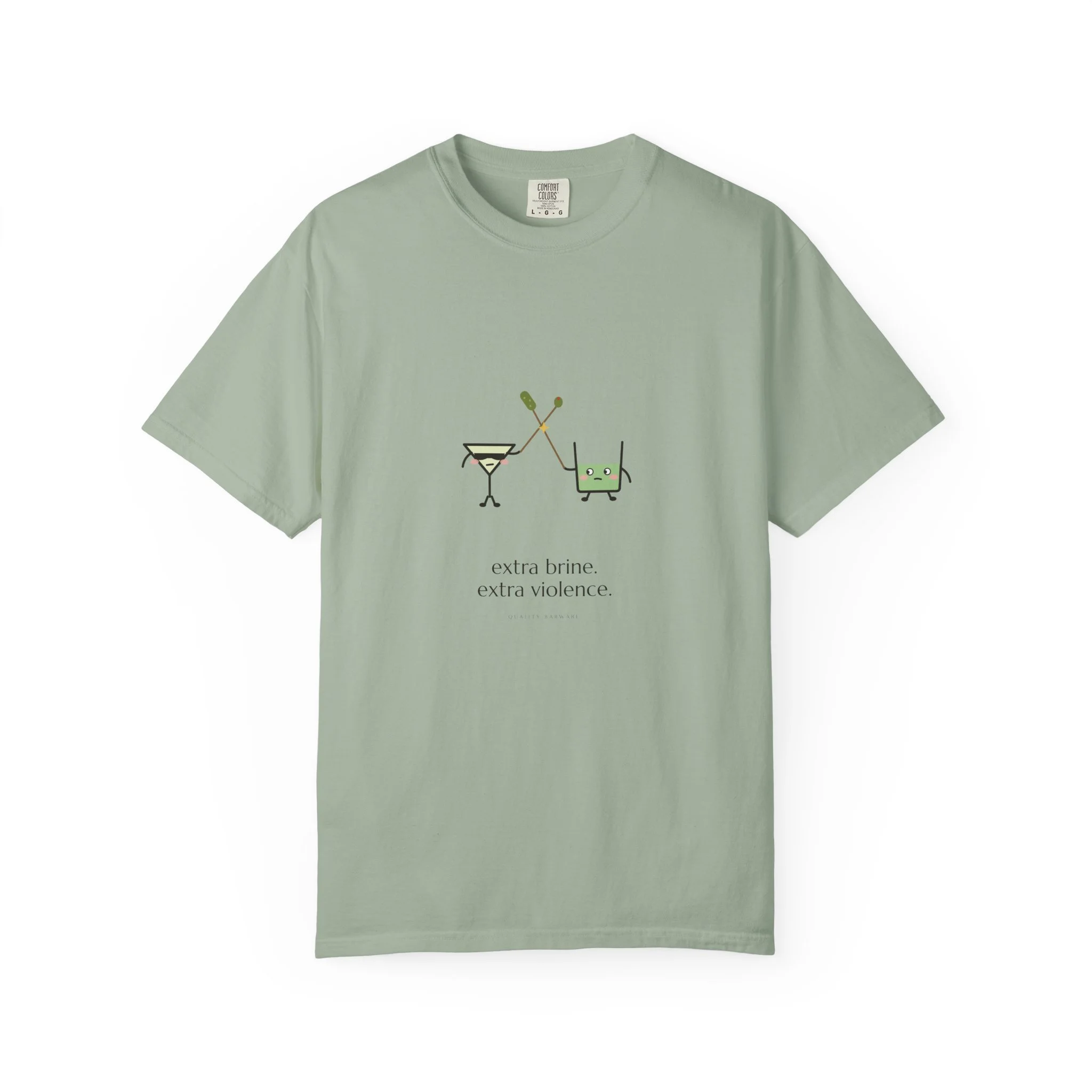 extra brine. extra violence. tee
