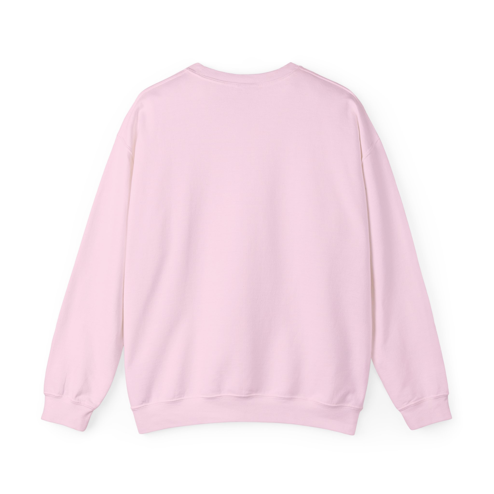 After Hours crewneck sweatshirt in Light Pink, back view