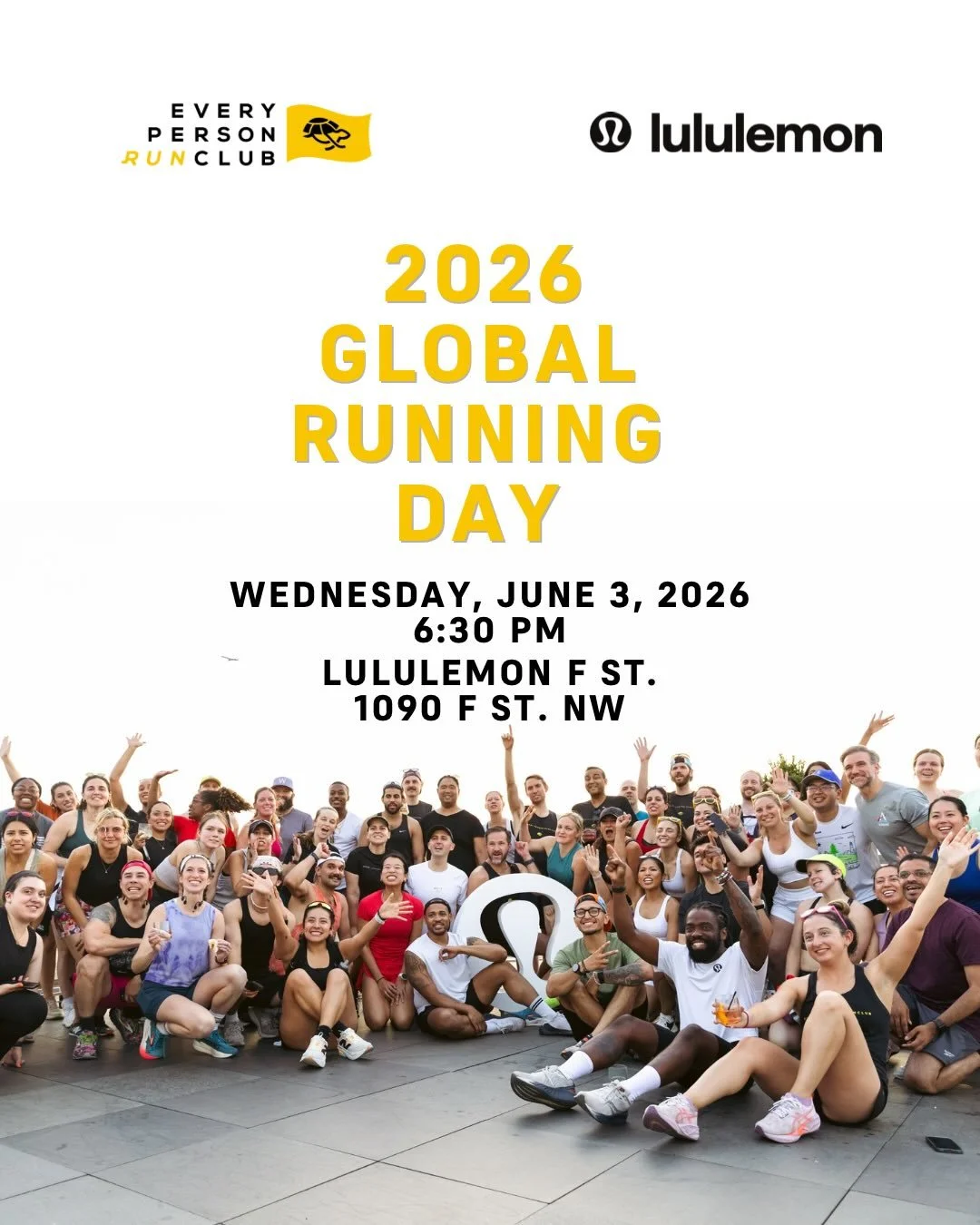 🎉 Celebrate Global Running Day with EPRC and @lululemon!

🌎👟 Join a 5K for all paces, followed by post-run snacks and community connection. Get nutrition &amp; hydration questions answered by @r.d.emily and team. (They&rsquo;ll also have Liquid I.