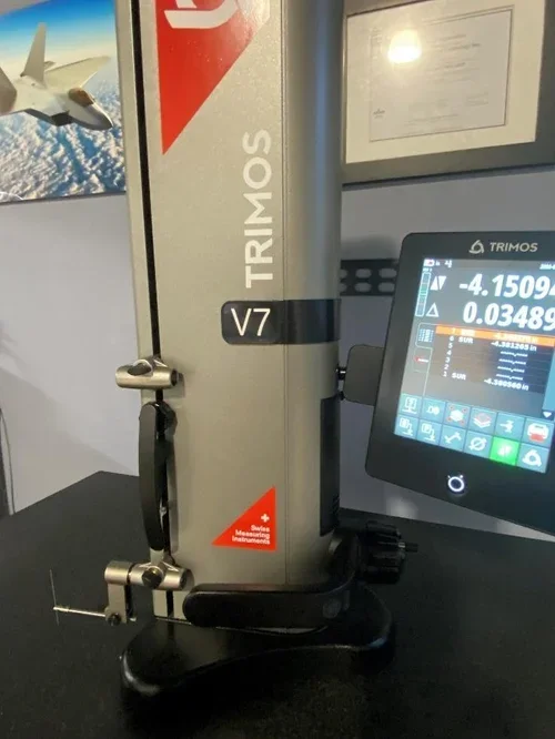 machine showing data