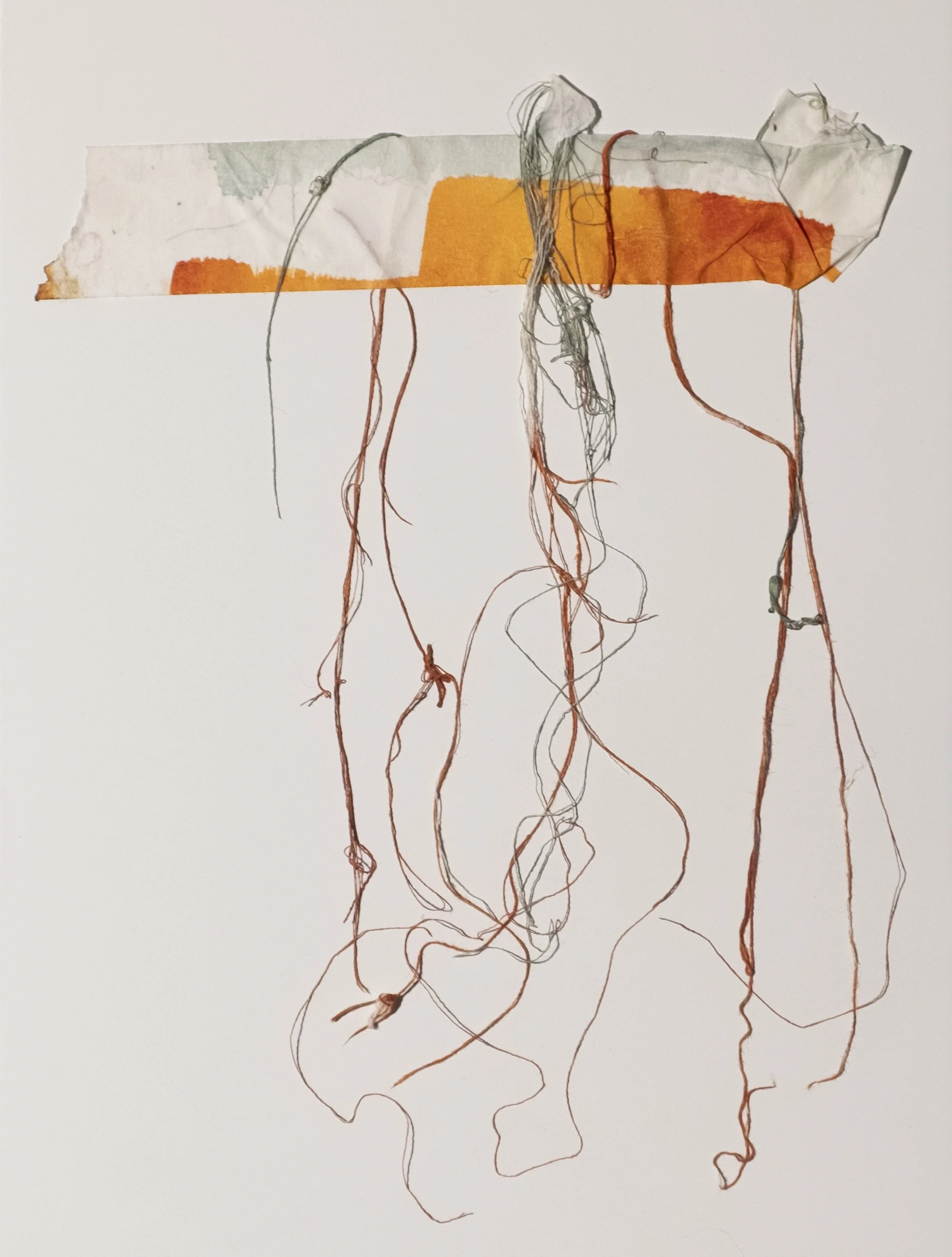 Lotty Adam 
Mysteries Unfolding, 2025 
40 x 30 cm 
Mixed media 
£125