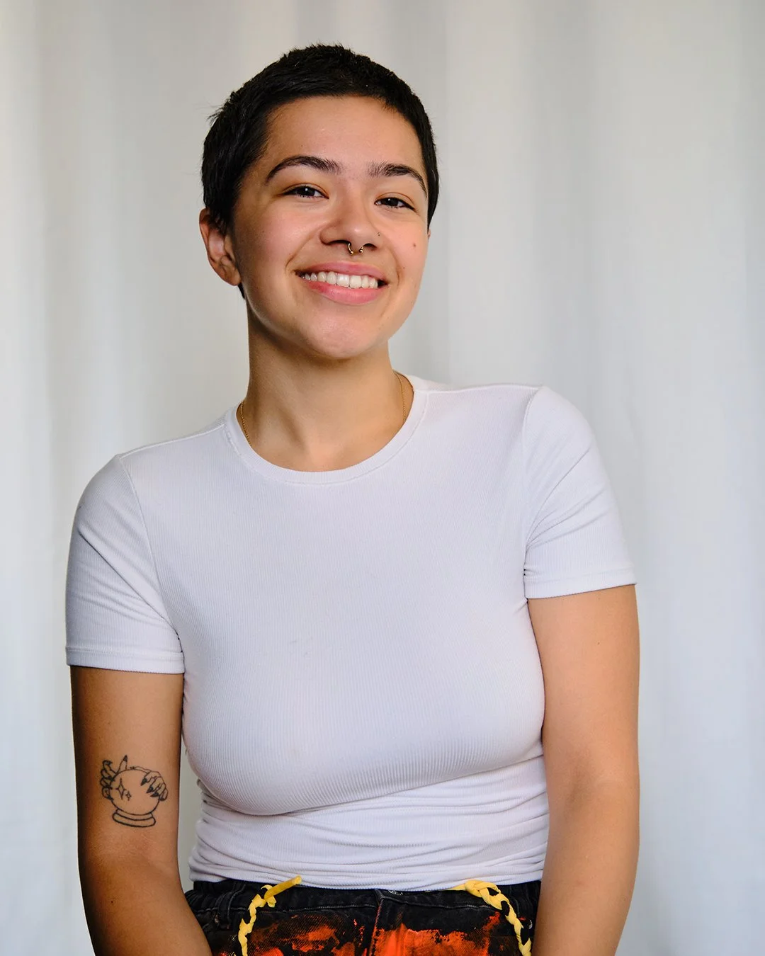 Portrait of artist Caro Lestón