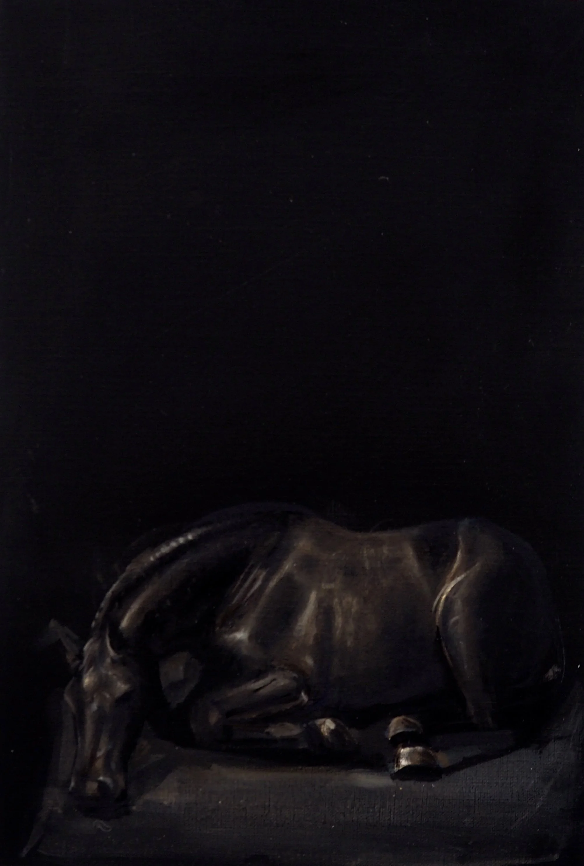 Annabel Cator 
spaces in/between  
triptych | oil on canvas paper  
21cm x 30cm 
