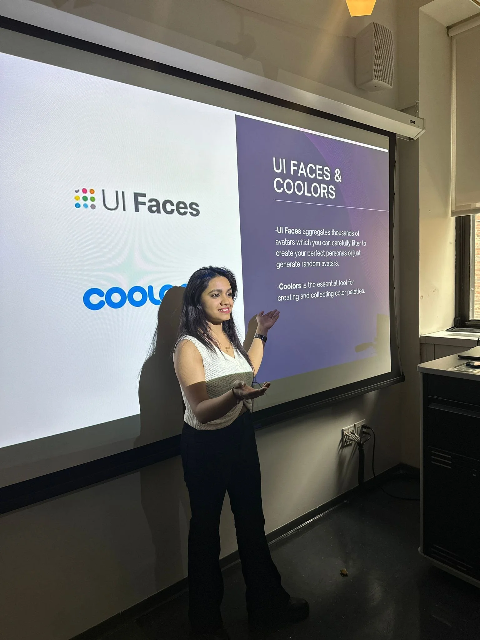 Presenting UI coolers 