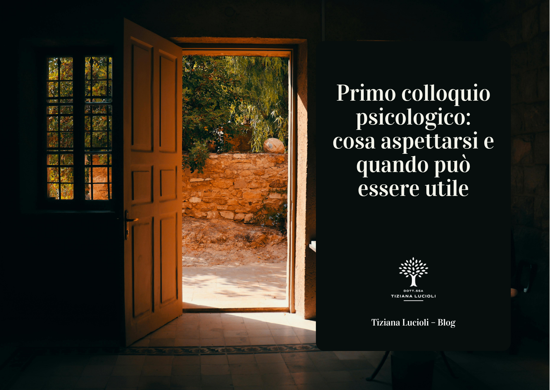 Primo colloquio psicologico: cosa aspettarsi e quando può essere utile
