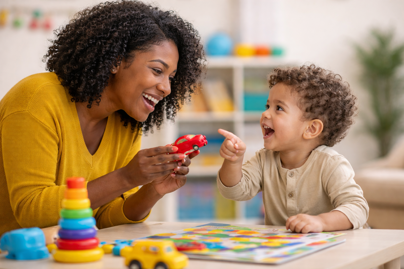 Speech therapy for late talkers in Fayetteville NC helping toddlers develop language and communication skills