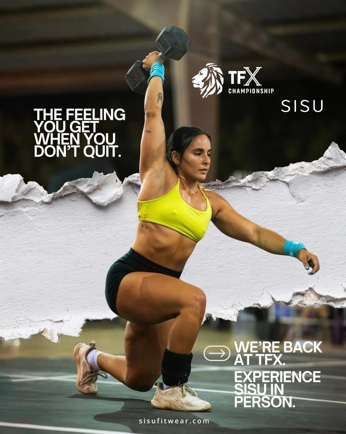 To every participating athlete, we see you.
Swing by the SISU booth for special discounts Friday&ndash;Sunday at TFX. Experience SISU in person.