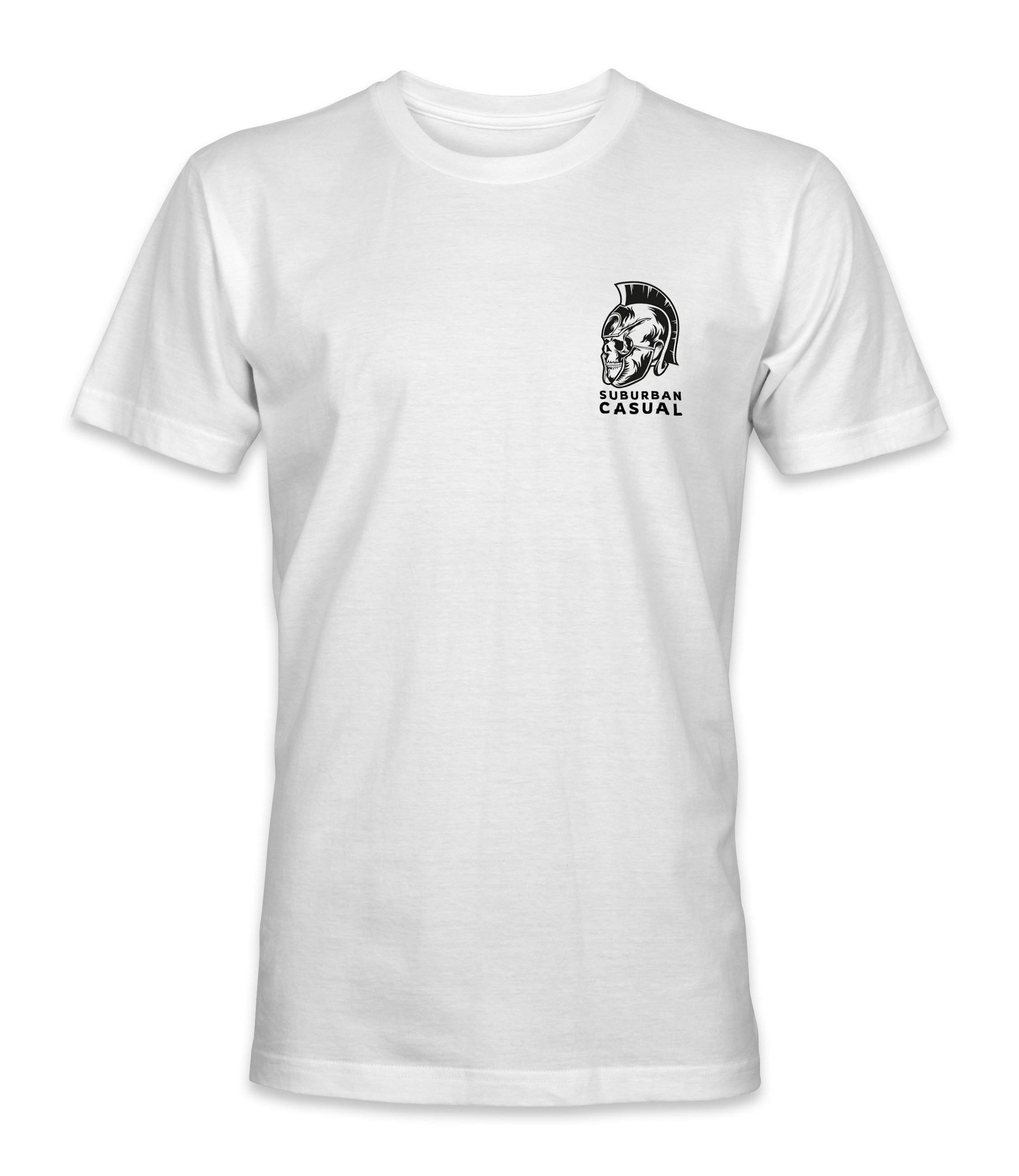 SC Spartan Skull White Tee Chest with Black Graphic.jpg