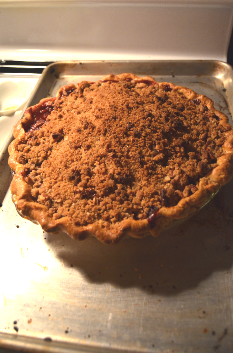 Apple crumb pie.