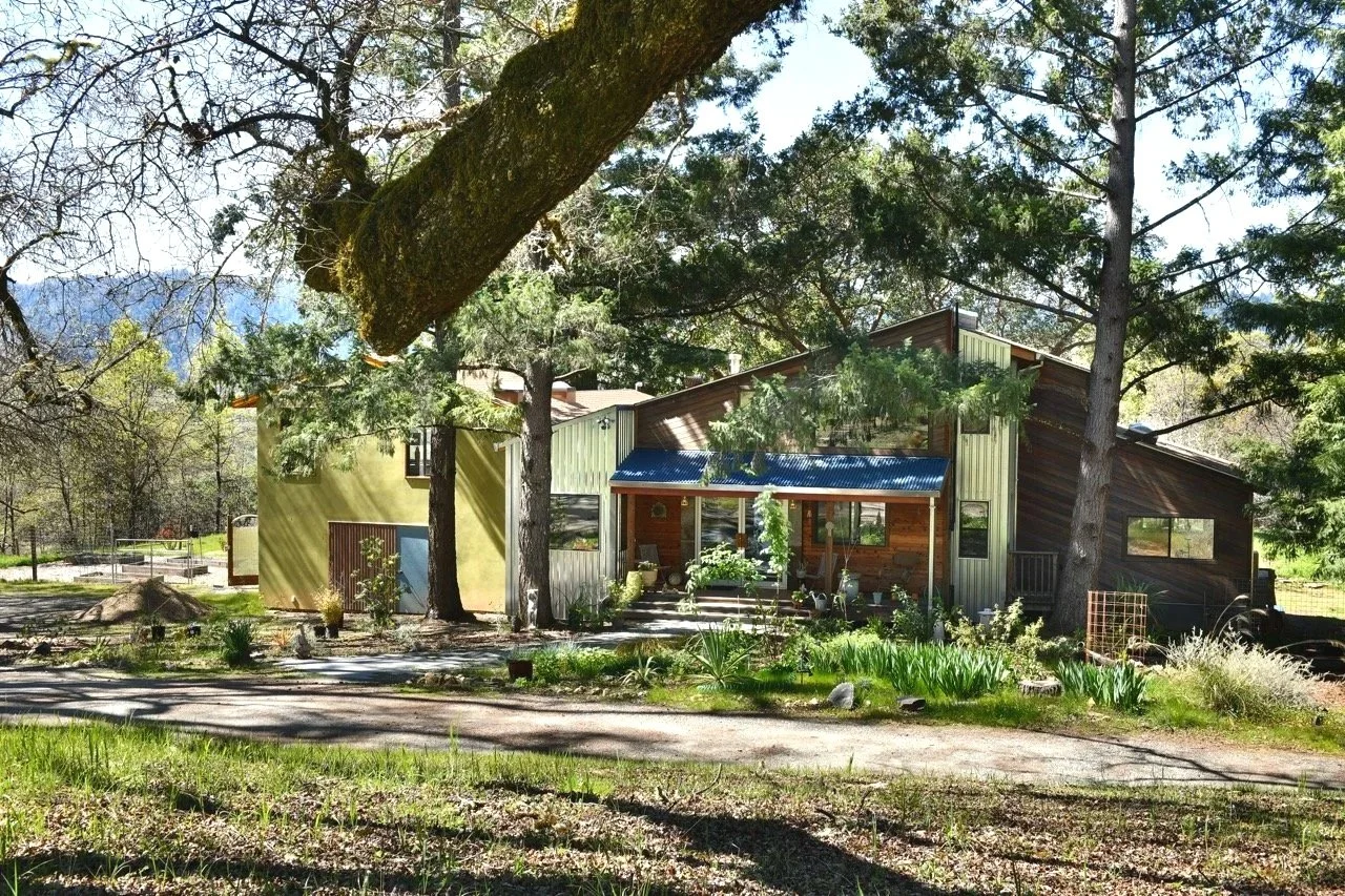 Entry, corrugation, commercial doors, some landscaping...