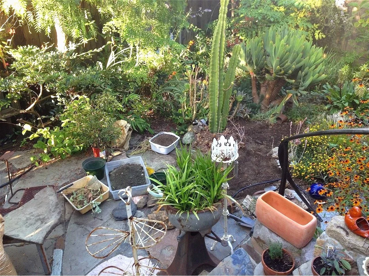 A rear garden overhaul...