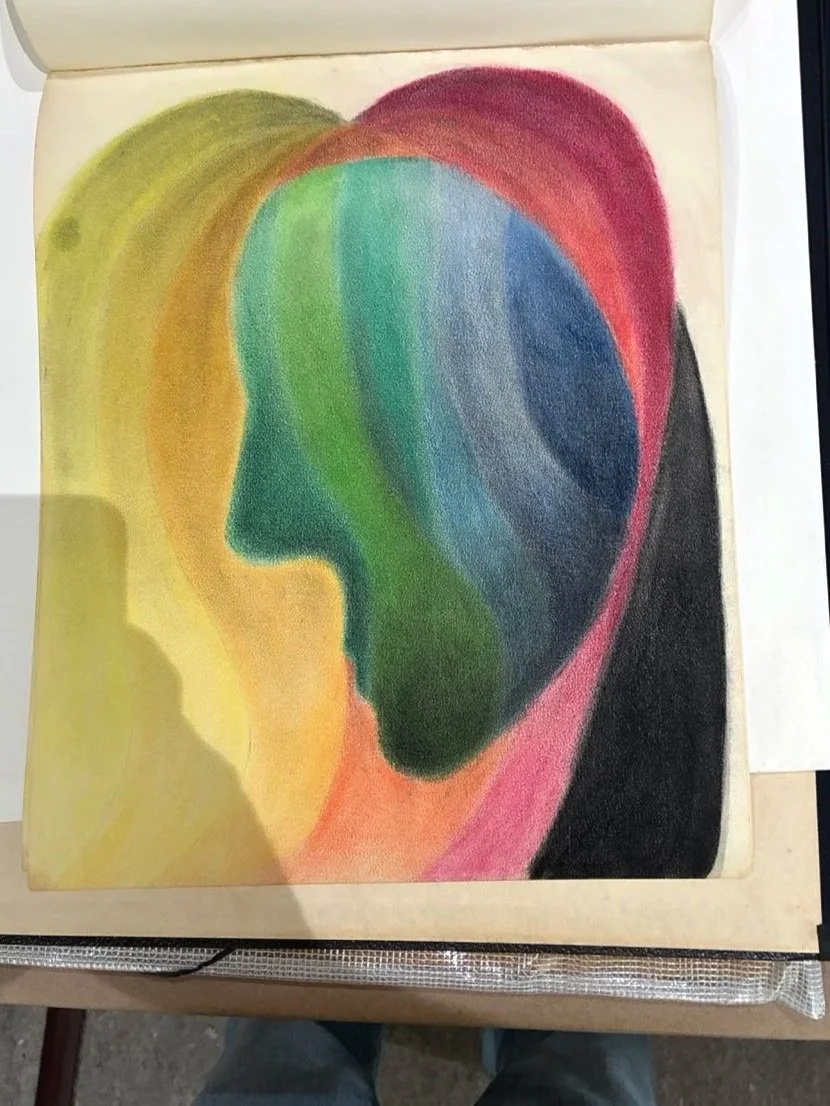 Pastel, also done at Oberlin...