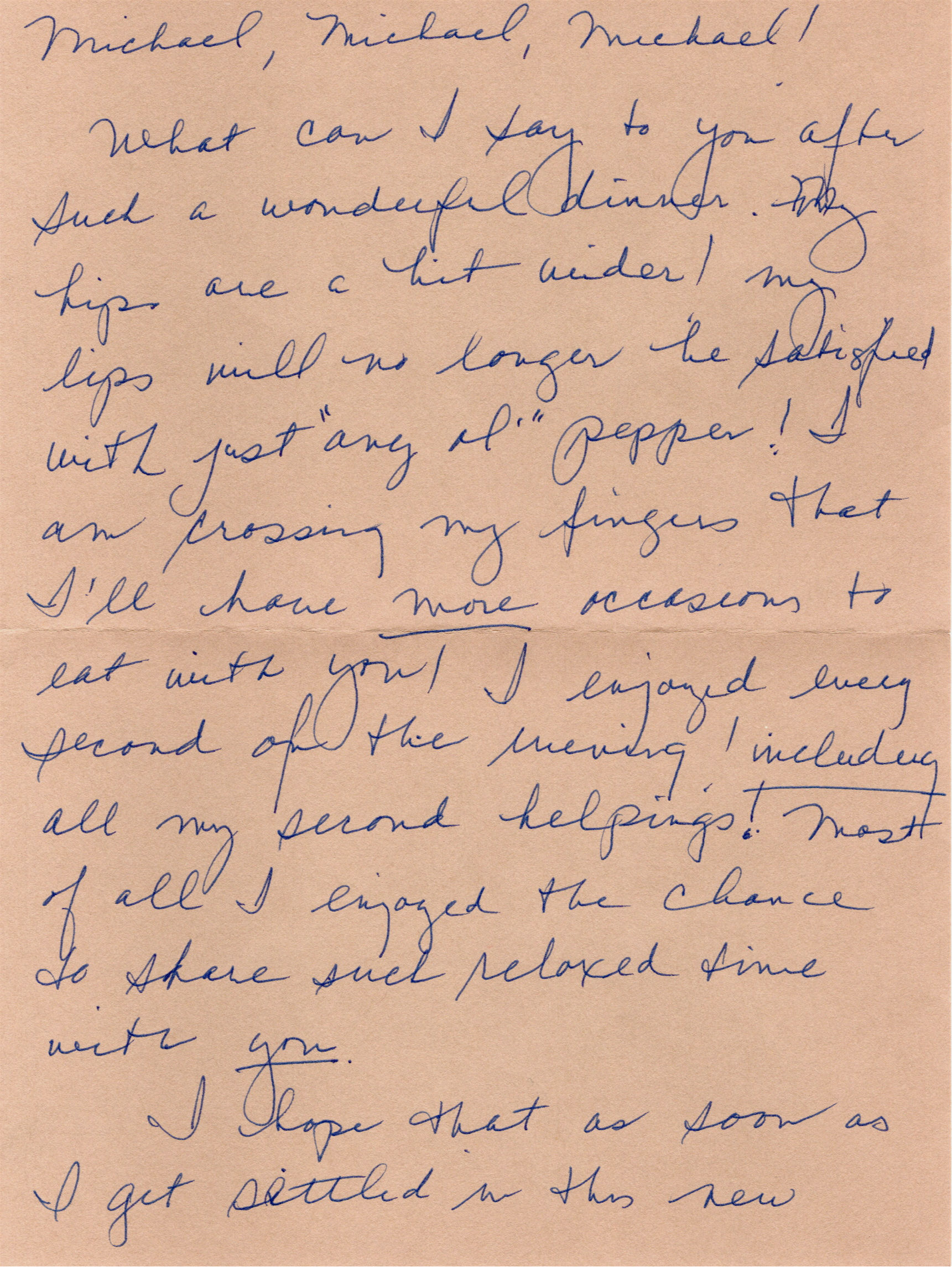 ...placeholder for some thank you notes...