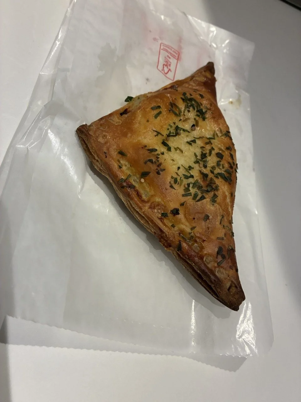 ...excellent breakfast turnover from Gail's Bakery