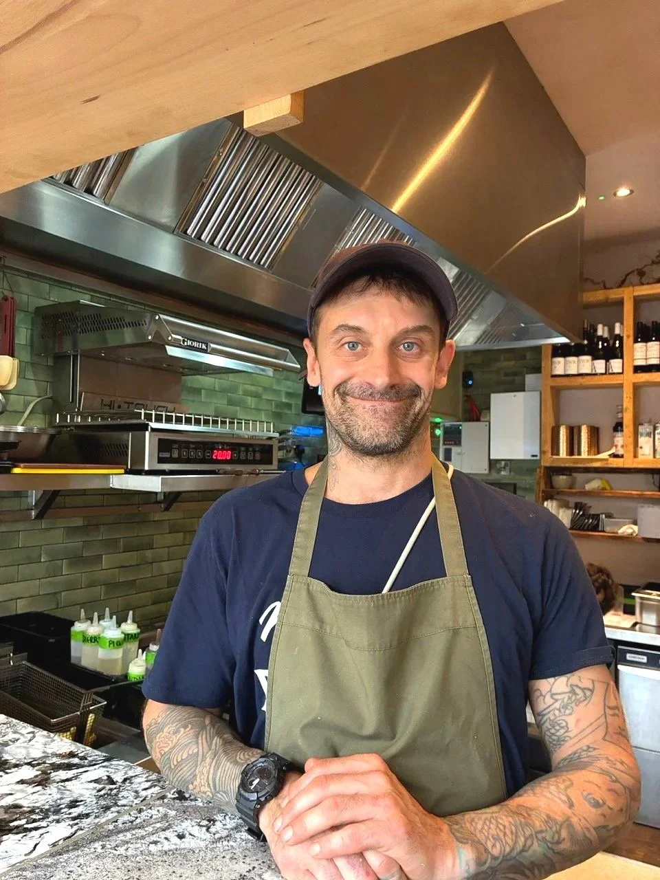 ...and I had to compliment the chef, Ian, though I didn't check that the dishes were ones he devised - but so well accomplished!