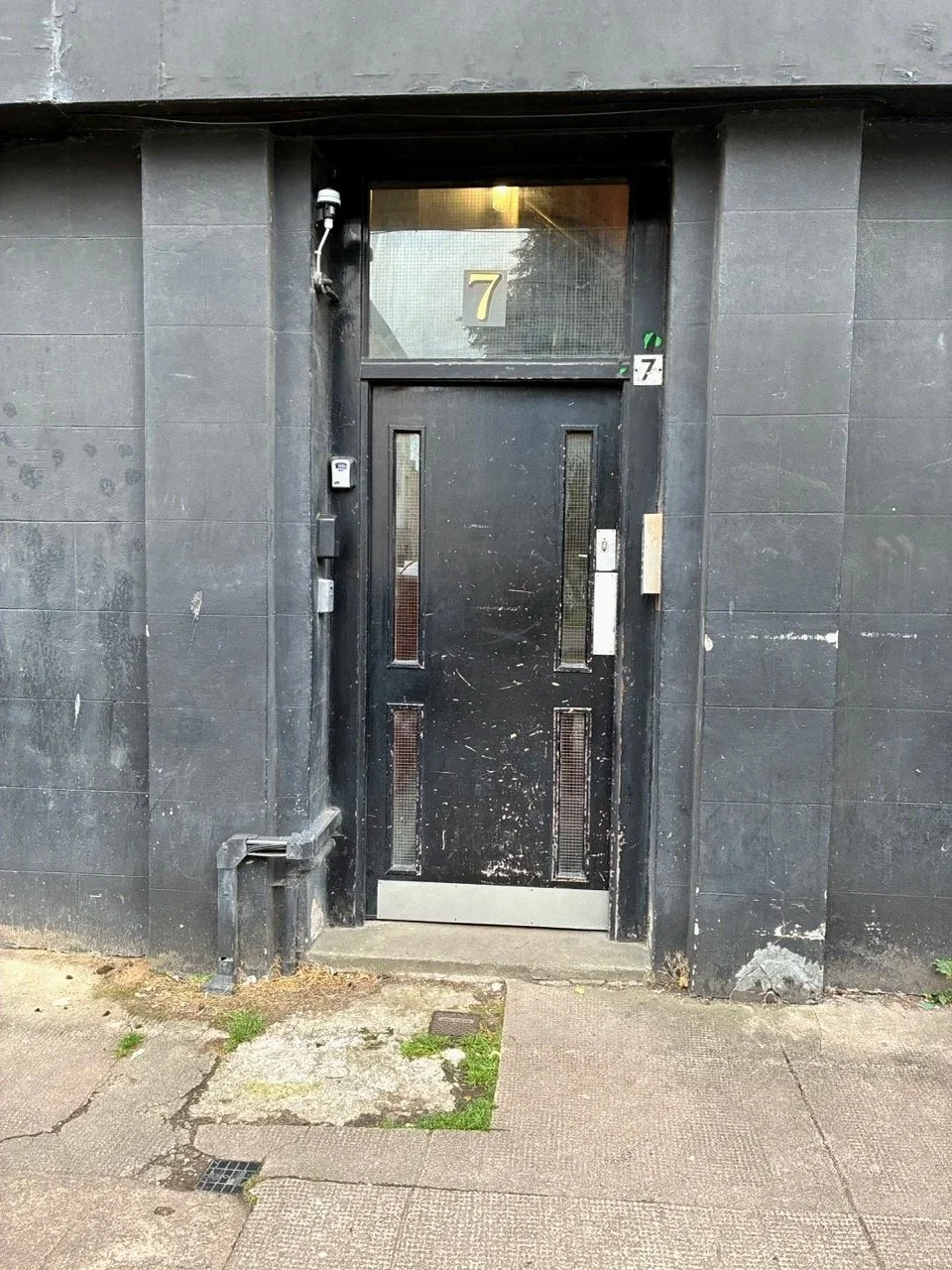 ...entrance to the Airbnb