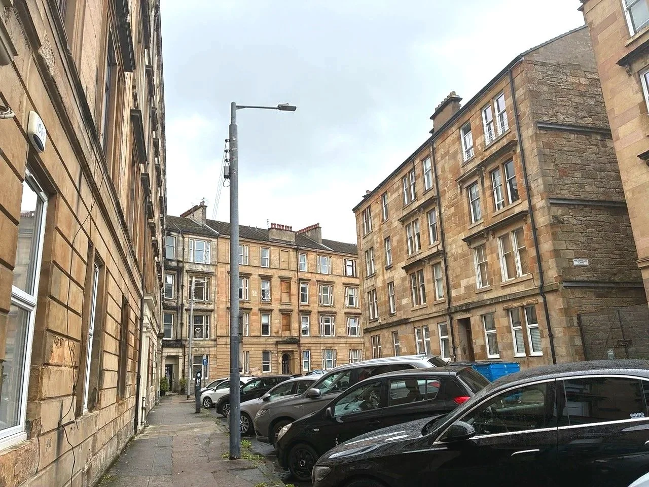 ...one of the many stone-faced side streets