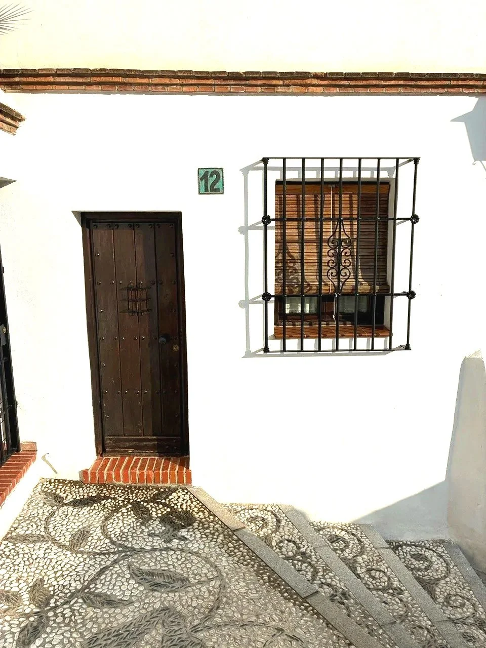 ...the entry door