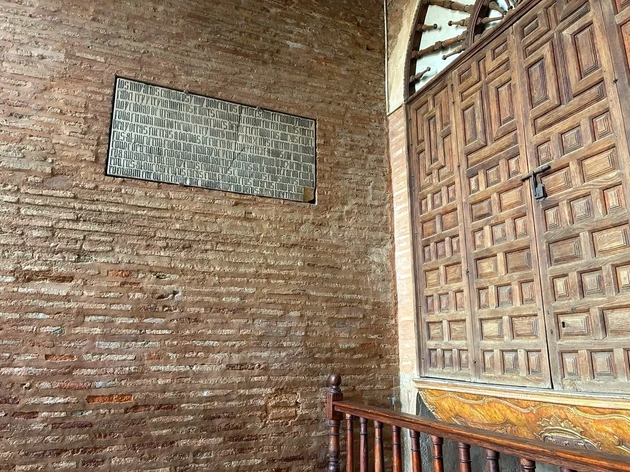 ...one of the many twists and turns to access the palaces; there was nothing translating or explaining the large plaque of characters
