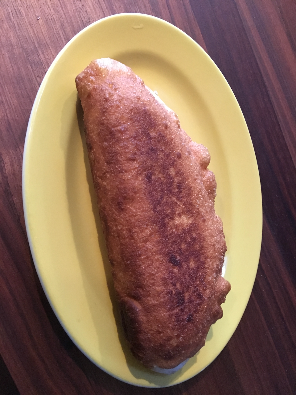 I've usually baked them, but here, pan fried...