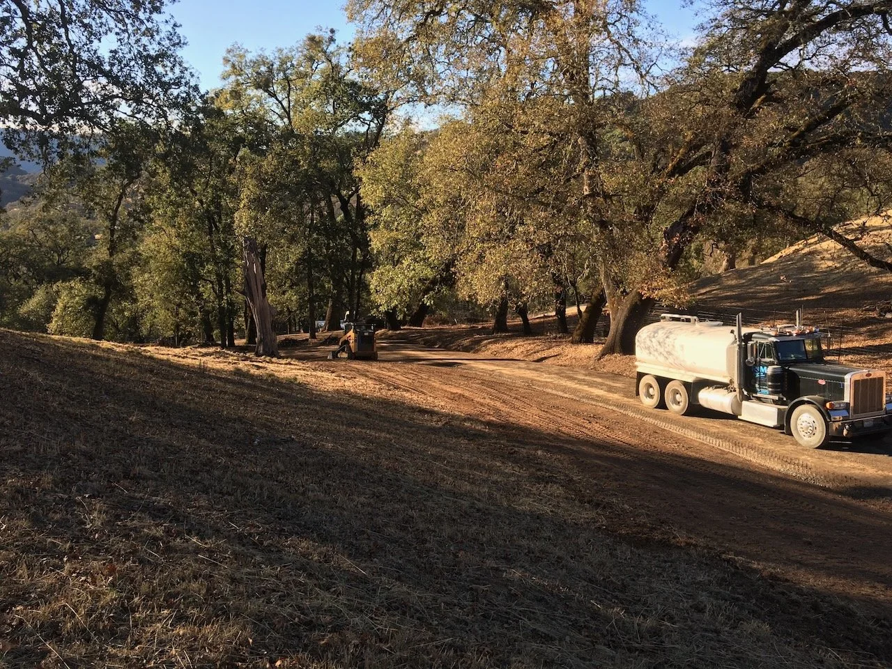 Preparing the new roads...