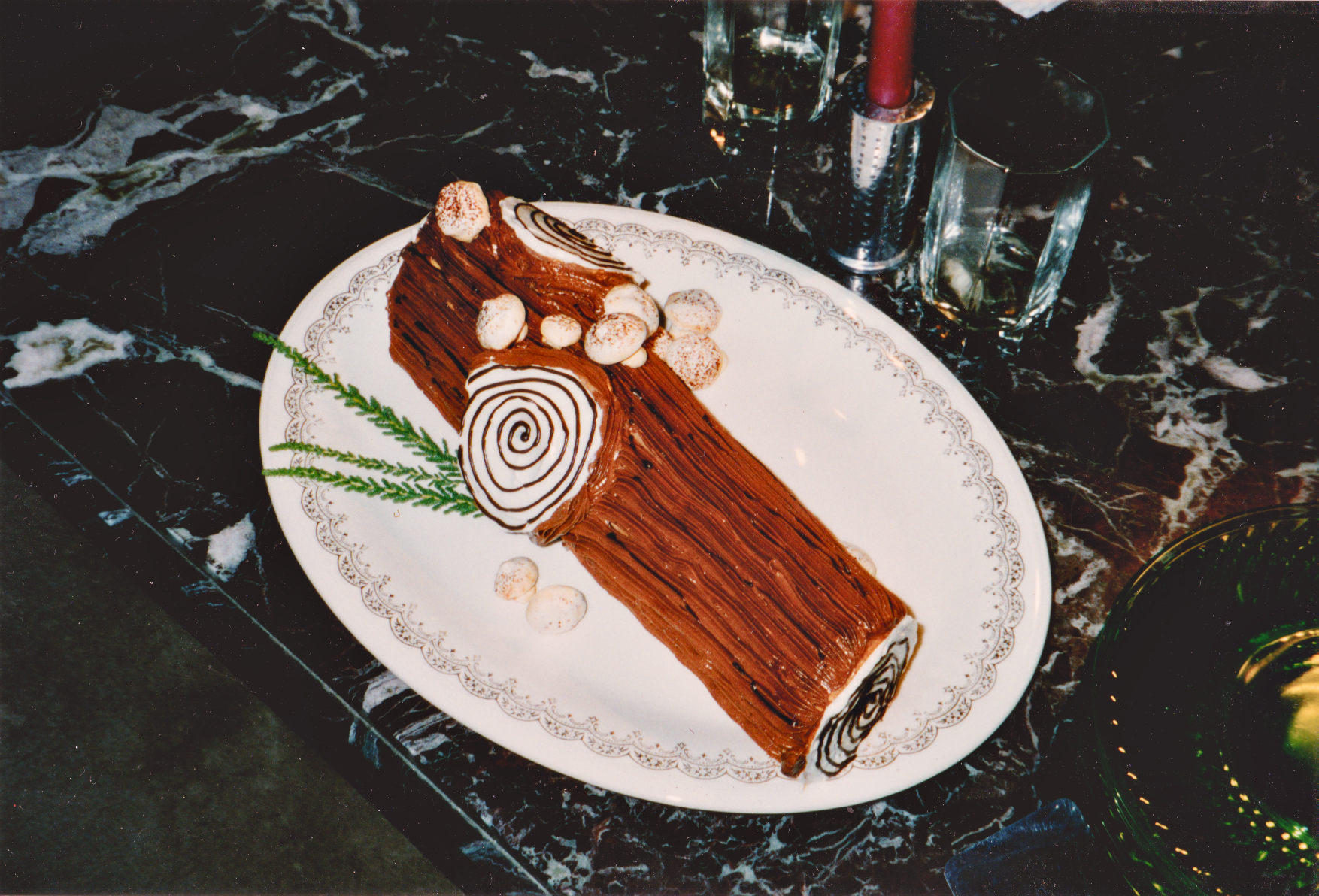 I believe this is my only Bûche de Noël. Oakland 2000s