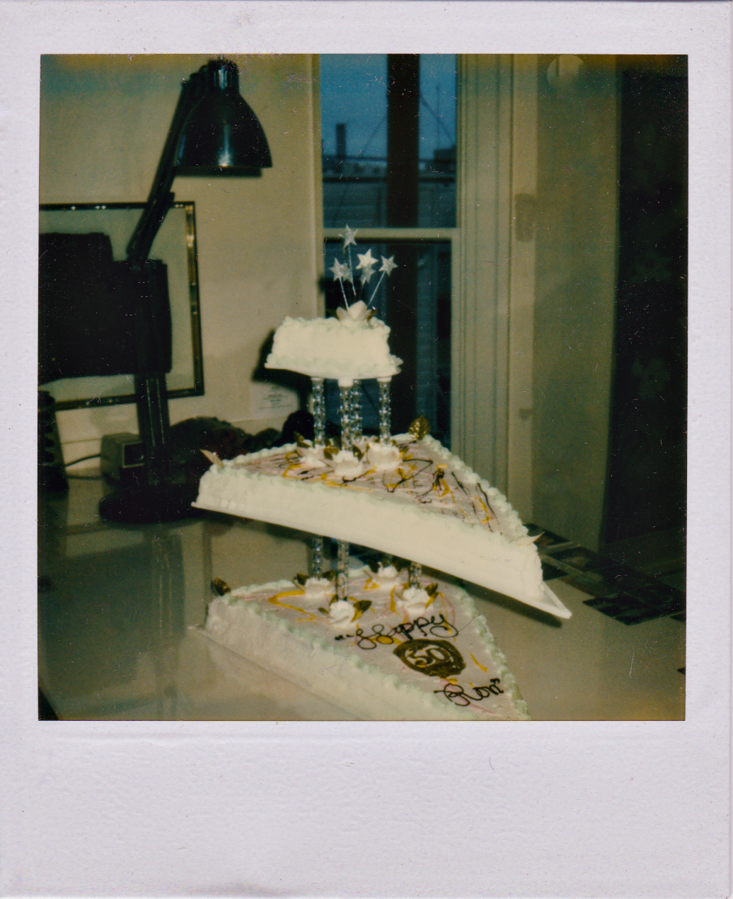The cake...in a freer moment...