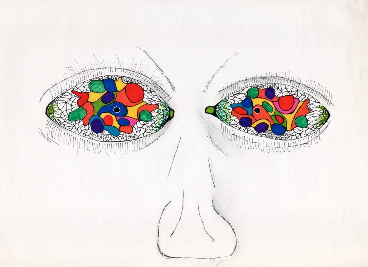 Done at Oberlin (73-74) - from a dream image...