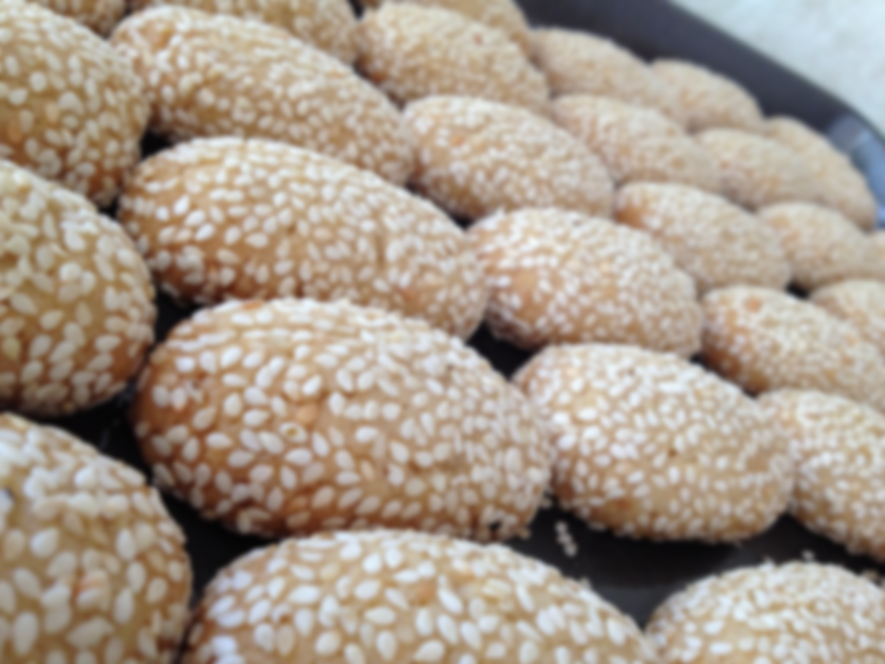 Sesame Cookies...a mom classic, clipped from the NY Daily News