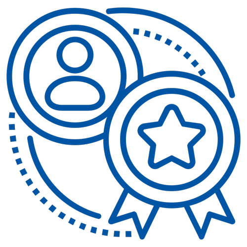Safety and professionalism icon