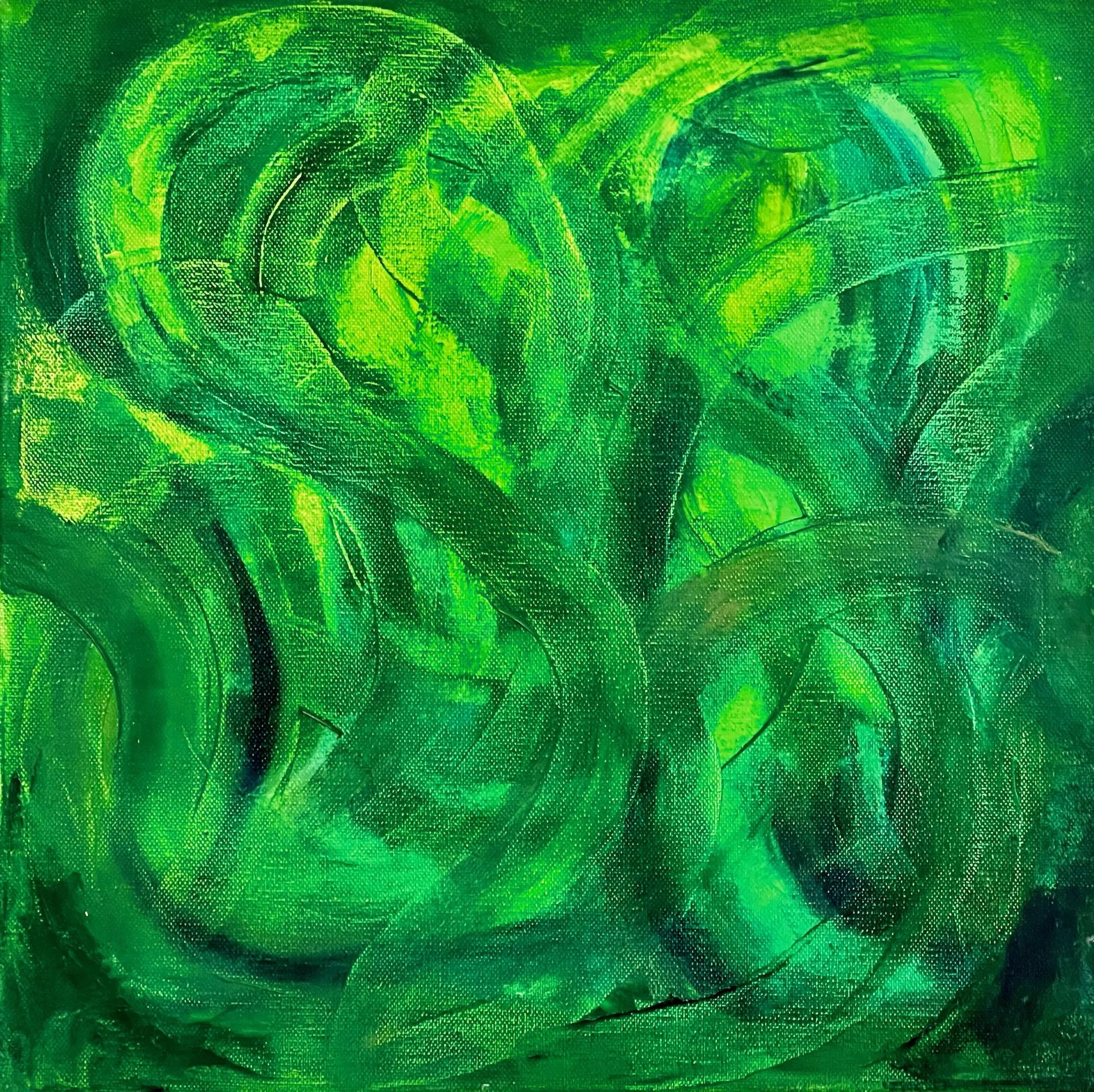 43. Serpentine, oil on canvas, £350