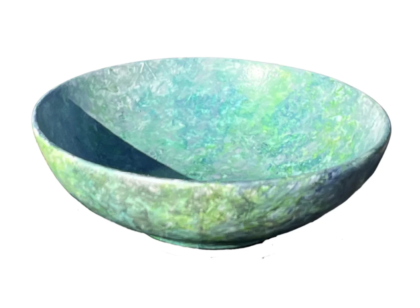 Enamel on toughened glass, part of the “After the Rain” series