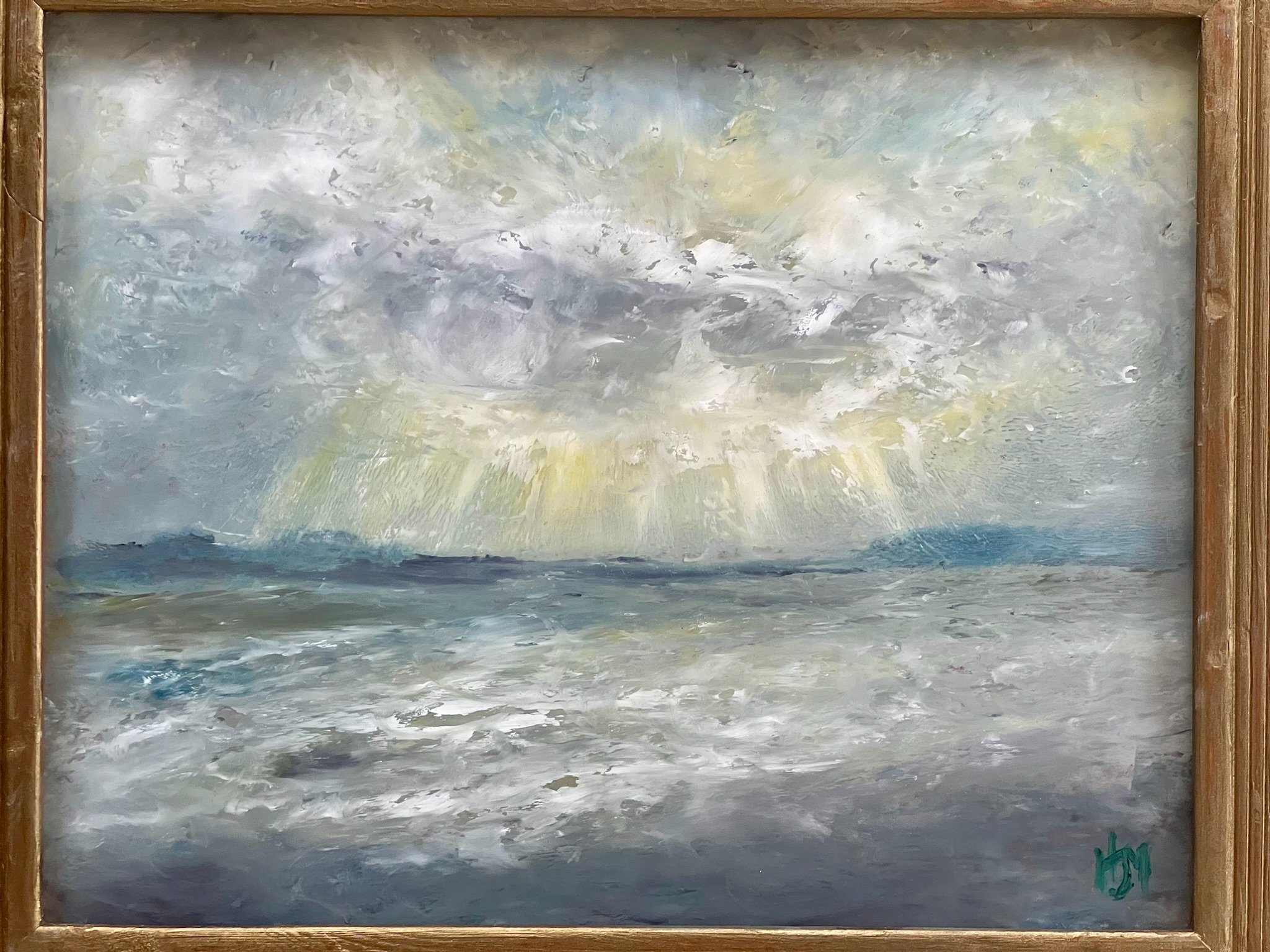 Sunburst over the Skerries, Portrush NI