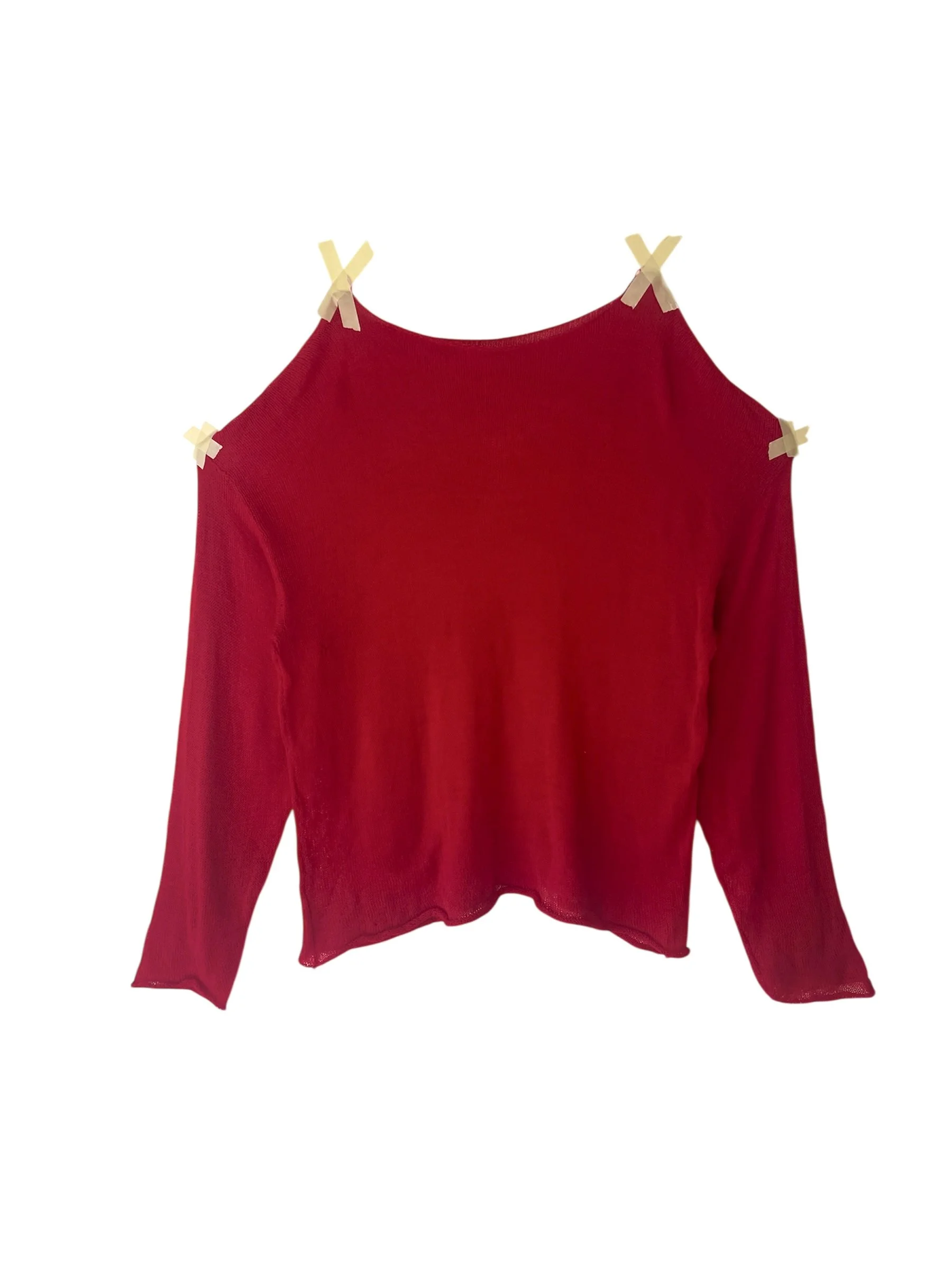 SHEER SLOUCHY SWEATER