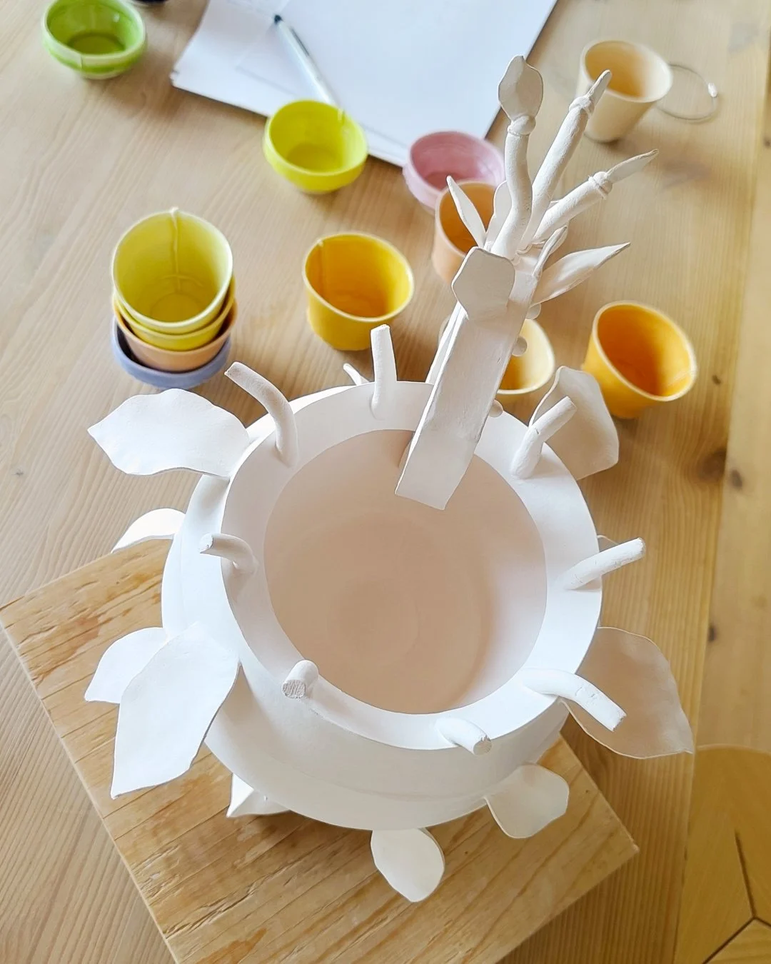 Glaze planning. Big decisions.