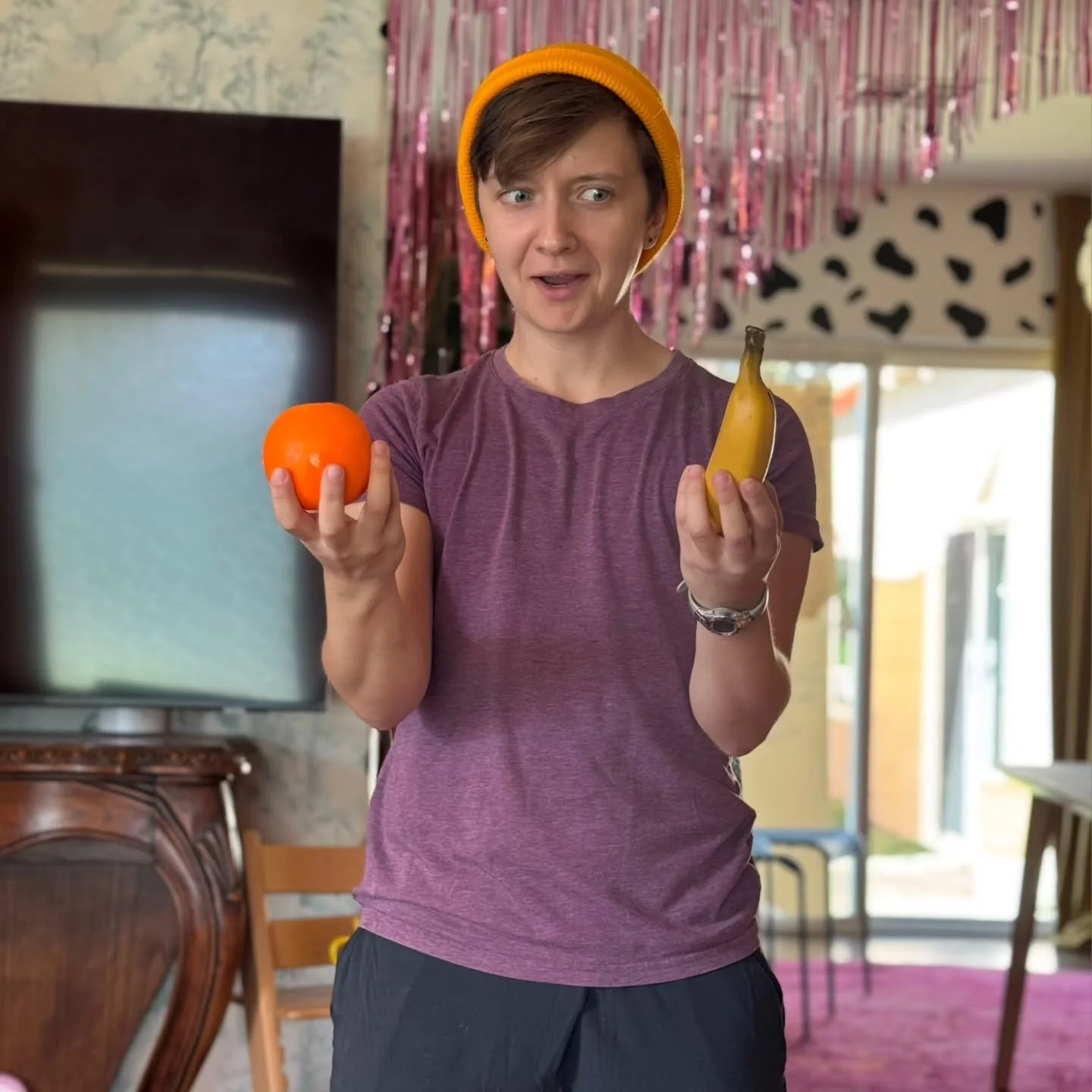 Banana Man LIVE is in rehearsal!!! Ticket link in bio. Come see my show! In LA and livestreamed April 8 at 7:30 pacific time.

Working on this show, from the writing to the producing to the prop-building, has been so much fun. I feel like I'm using e