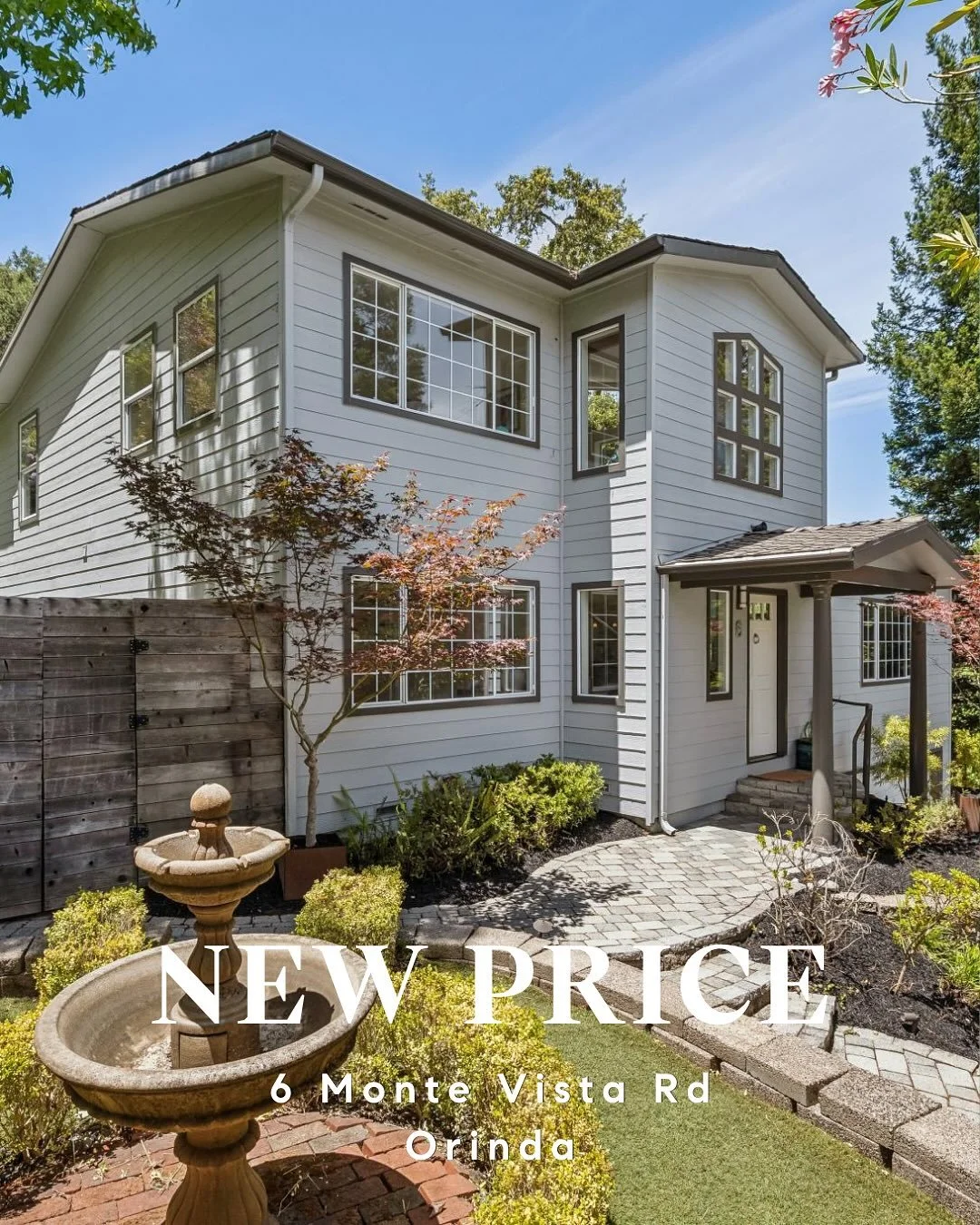 ✨ PRICE IMPROVEMENT ✨⁠
⁠
📍 6 Monte Vista Road, Orinda⁠
Now offered at $1,795,000⁠
⁠
A little more room to make this one yours. 🏡⁠
⁠
Tucked into the Orinda hills, 6 Monte Vista offers a rare combination of expansive views, thoughtful contemporary de