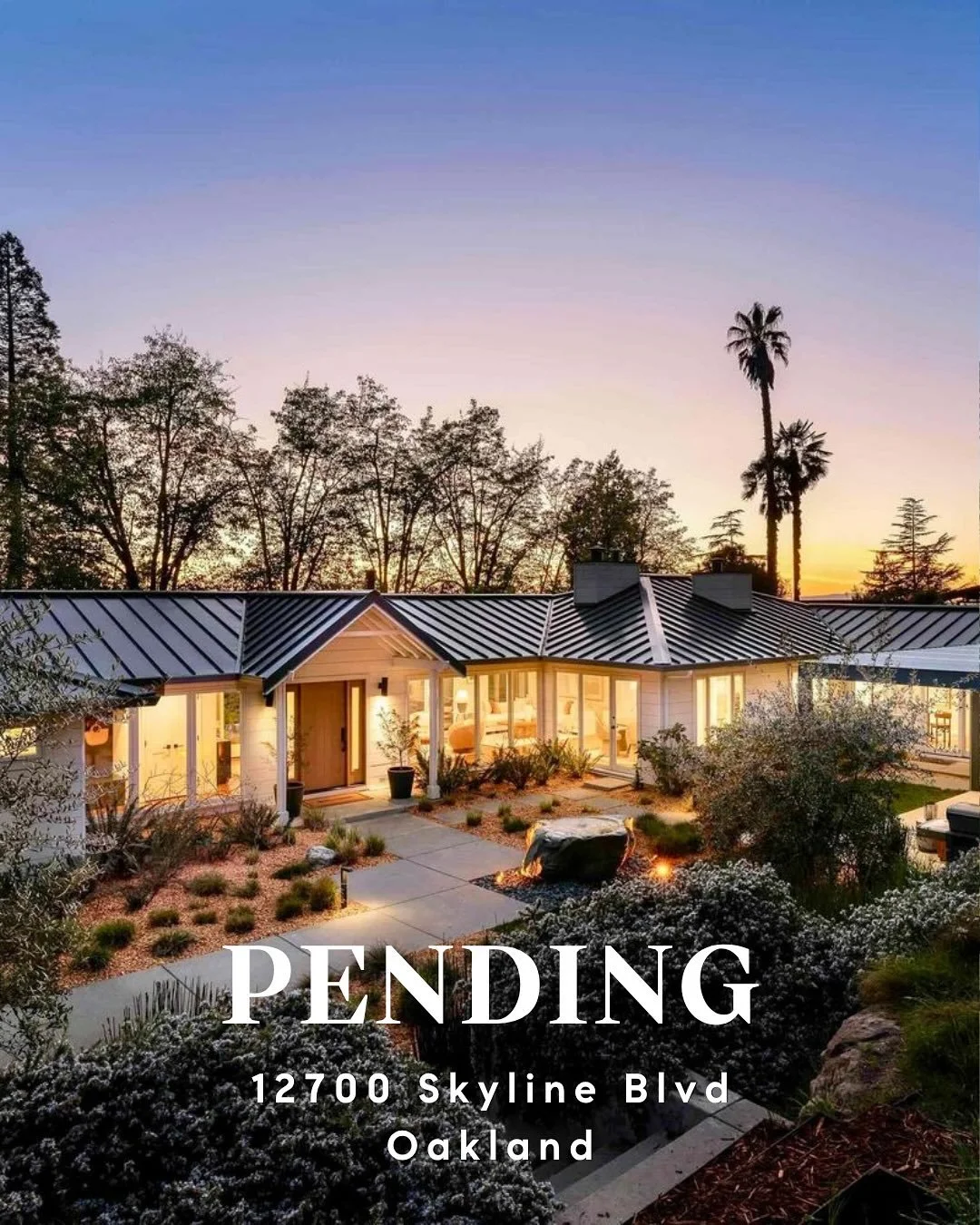 PENDING ✨ A new chapter begins in the Oakland Hills 🏡

We&rsquo;re so excited to have helped our buyers secure this extraordinary Hillcrest Estates property &mdash; a private, resort-like retreat with sweeping San Francisco Bay views and over an acr