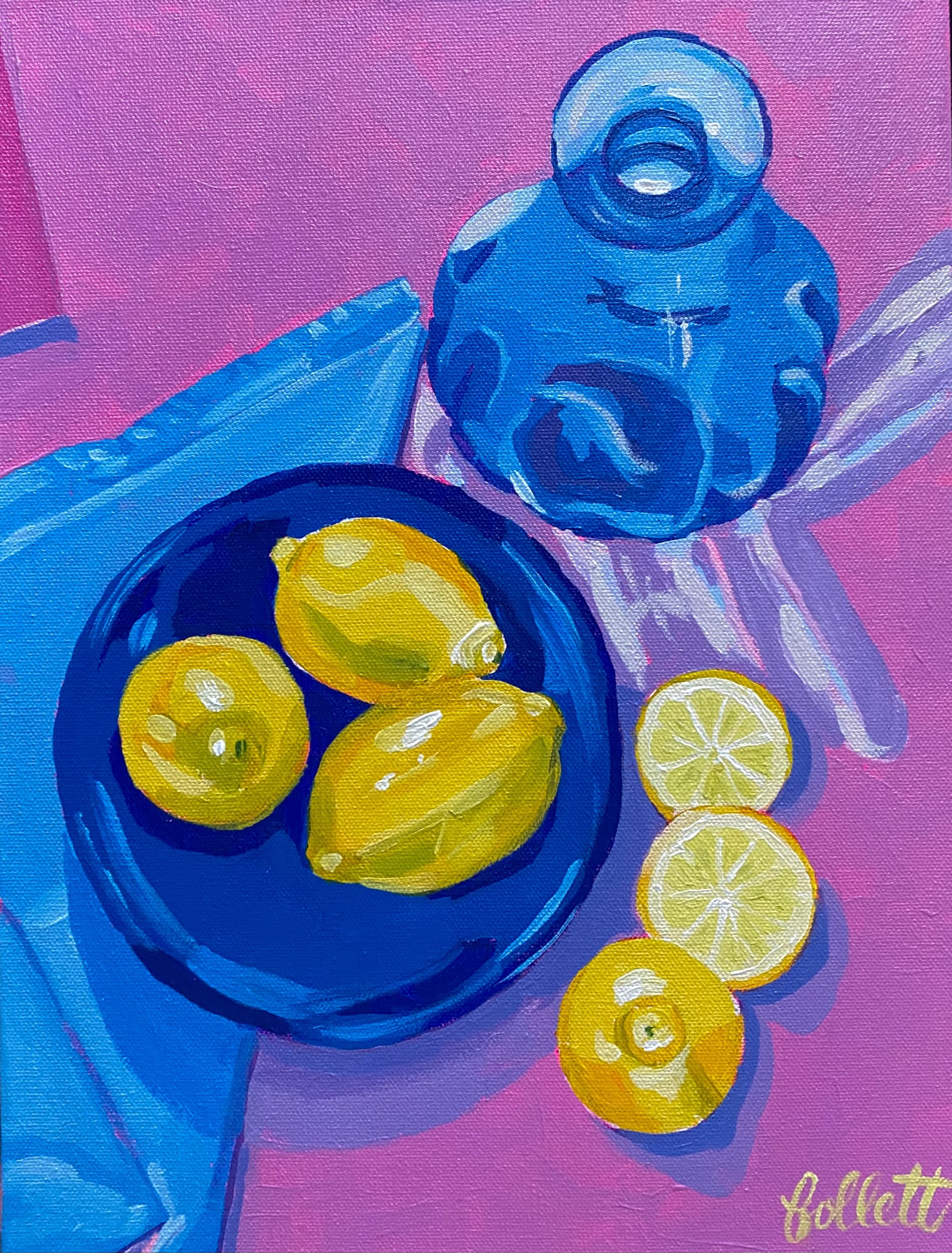 ORIGINAL Lemon Still LIfe