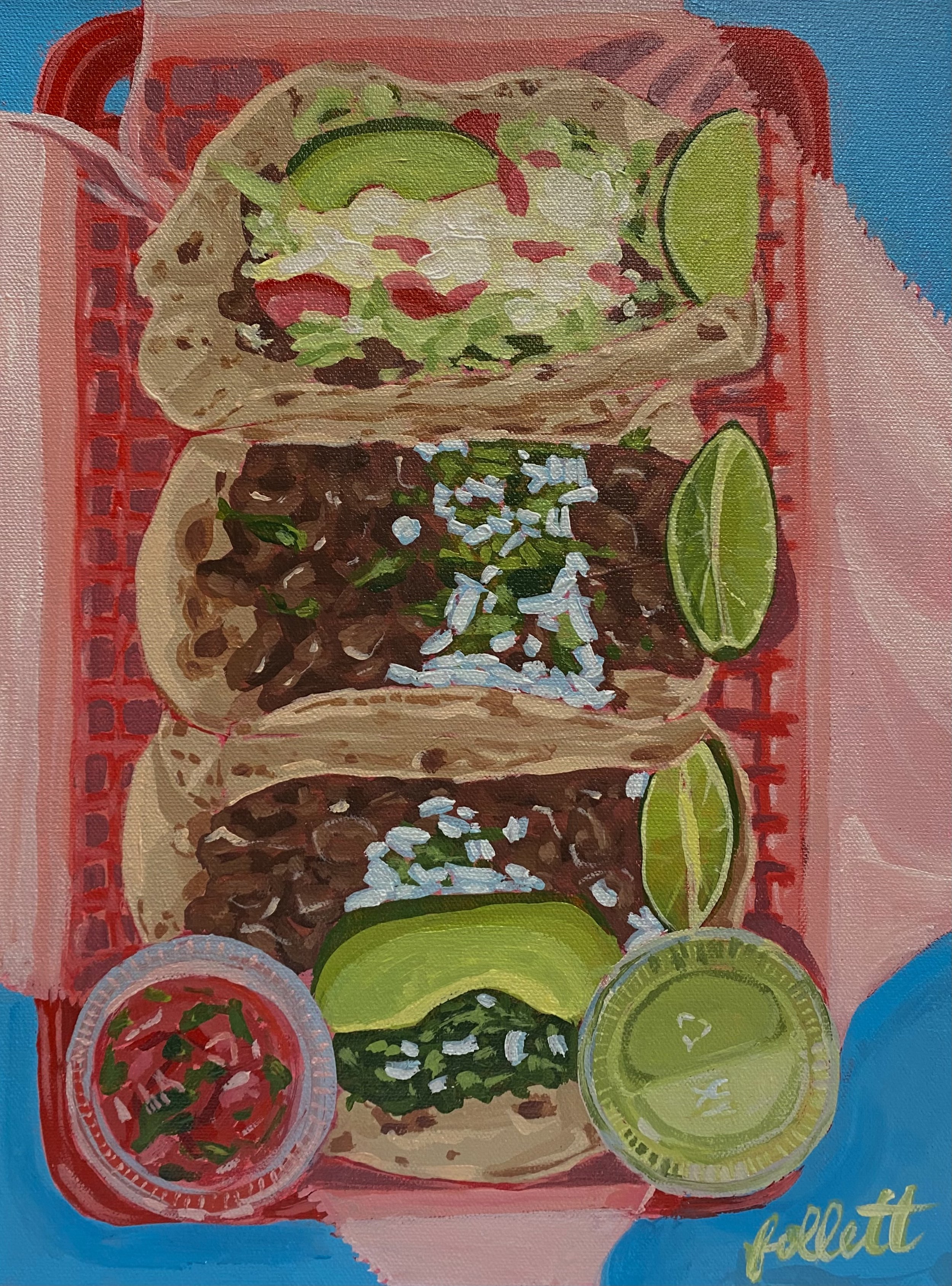 ORIGINAL Taco Night 12x16