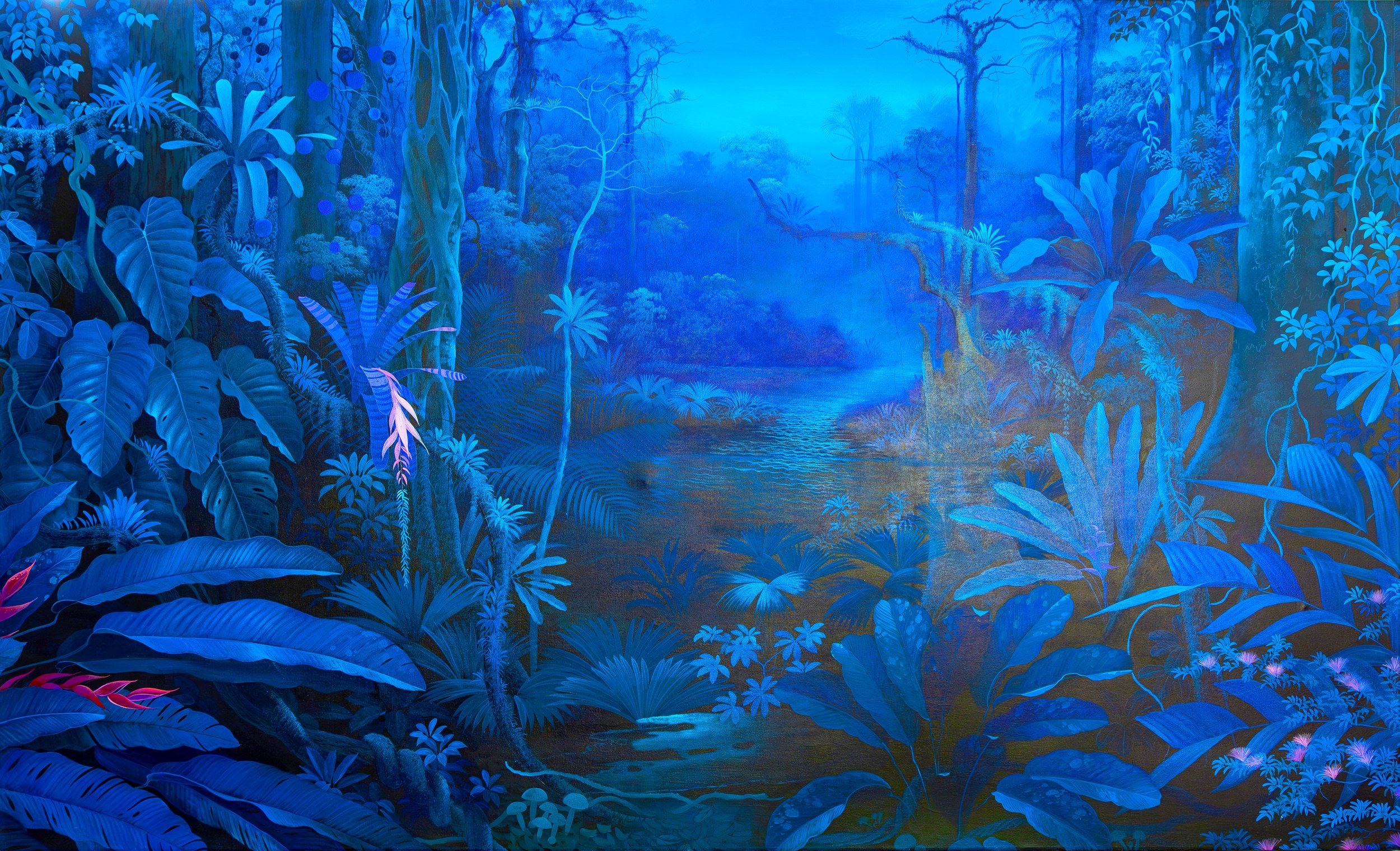 Alfredo Zagaceta - Blue Jungle Lagoon
