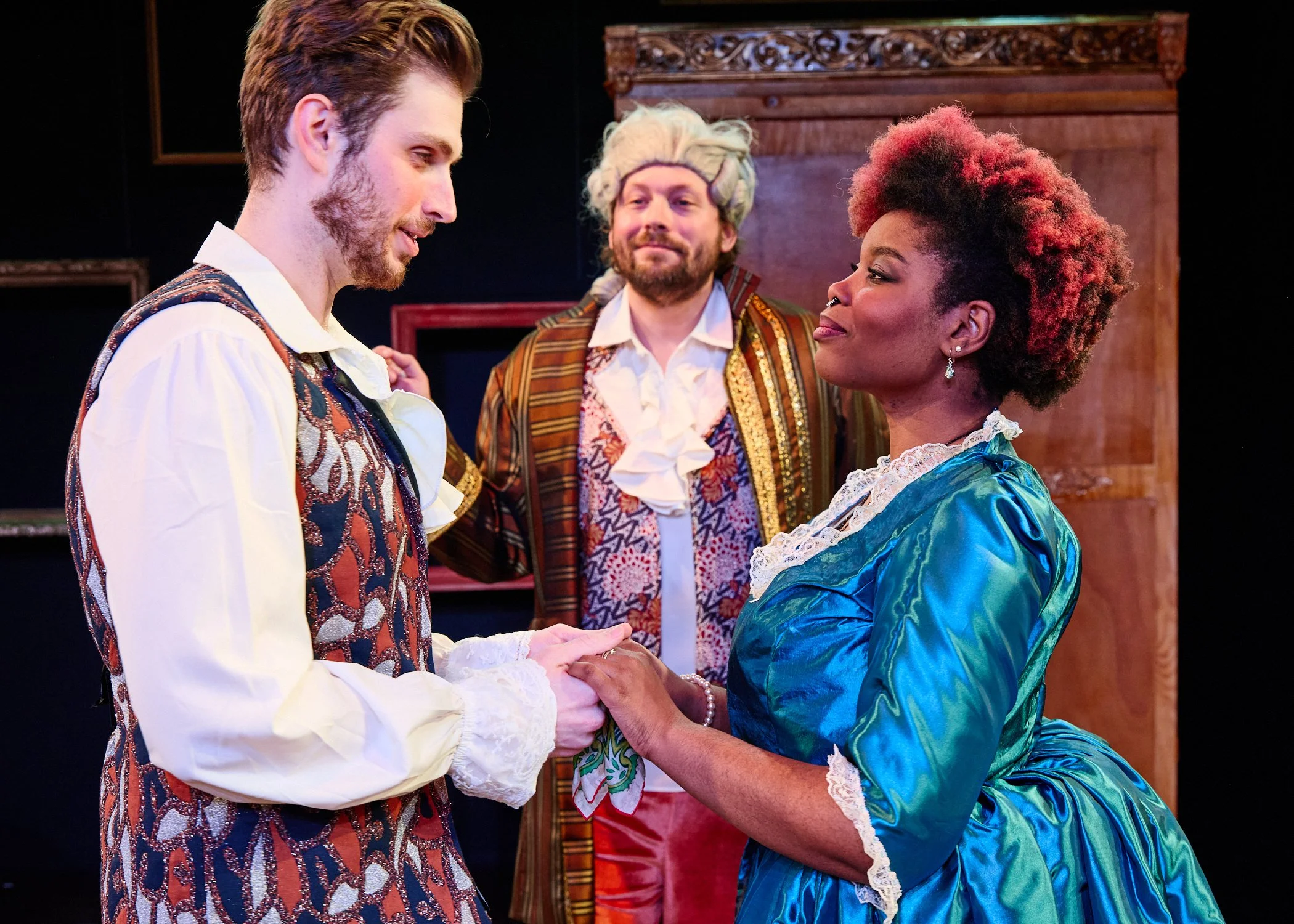 Brian Healy, Ross Compton and Cat Evans