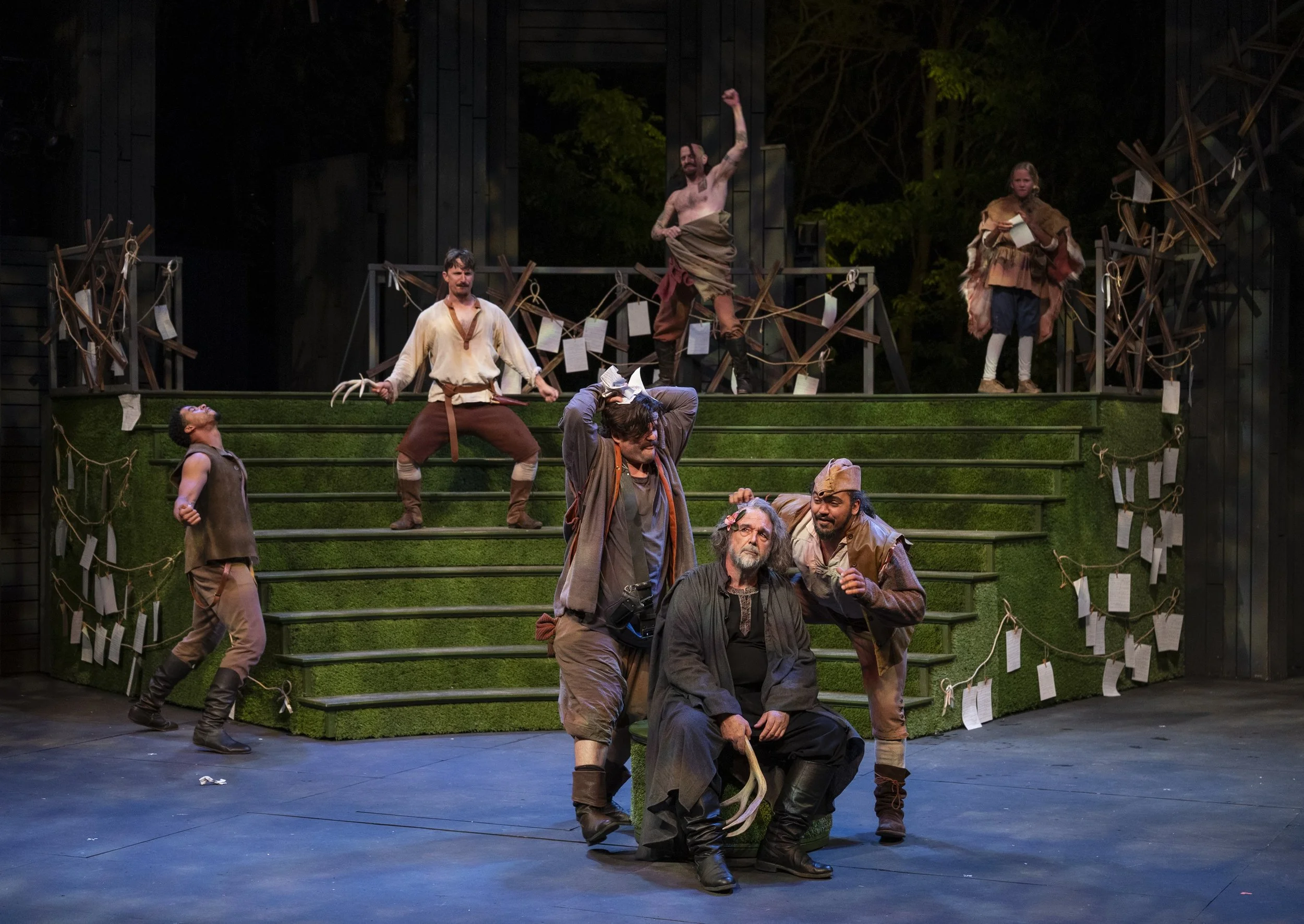 The cast of As You Like It