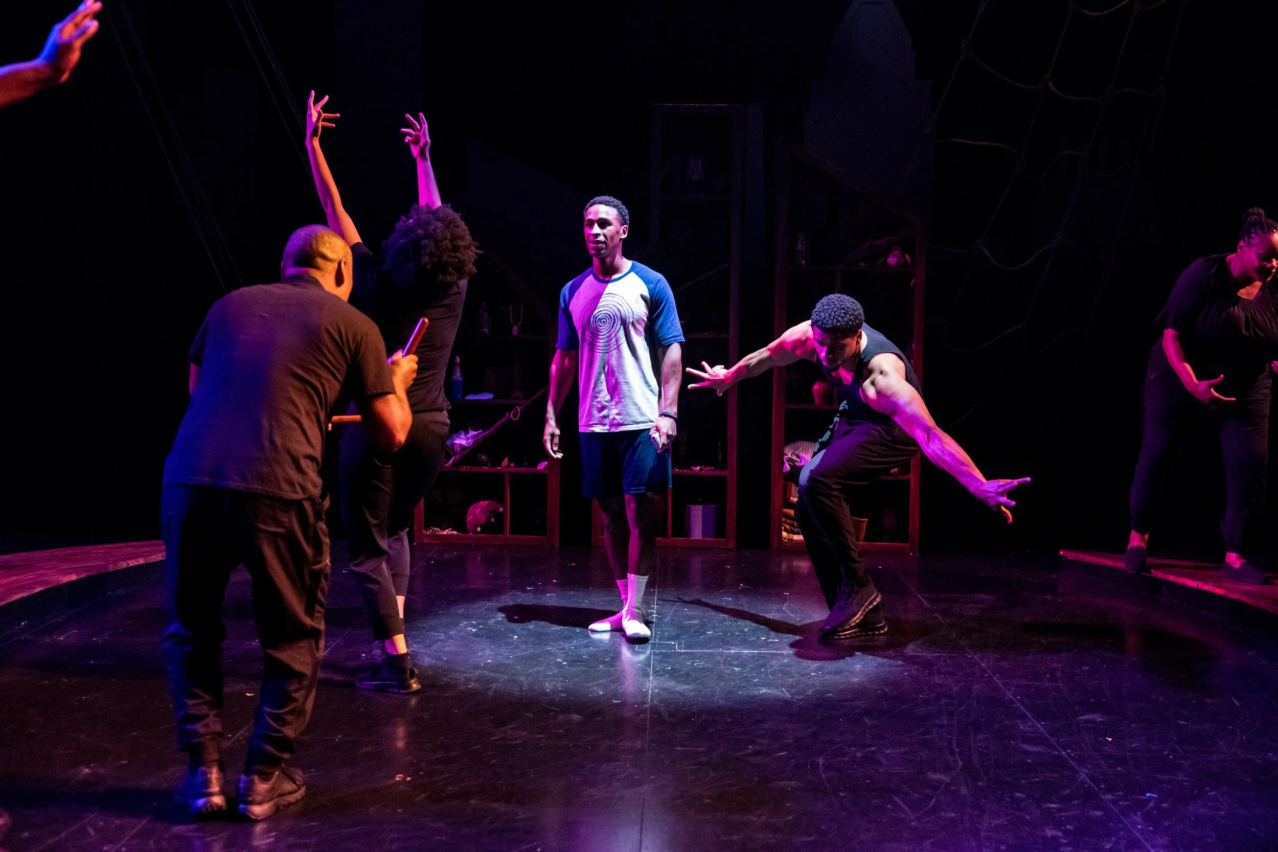 The cast of Dontrell, Who Kissed the Sea