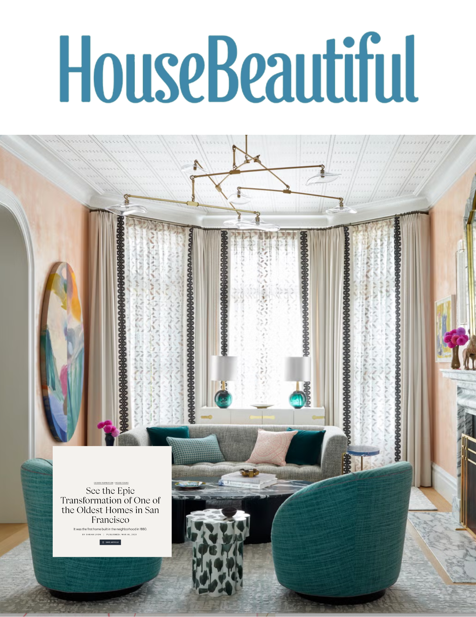 House Beautiful: SF Gem Feature